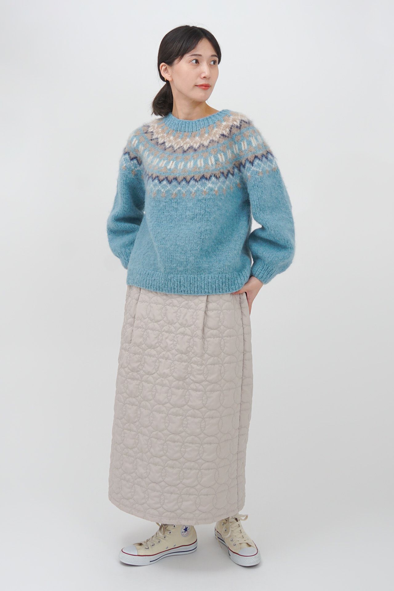 L.BLUE/model:168cm