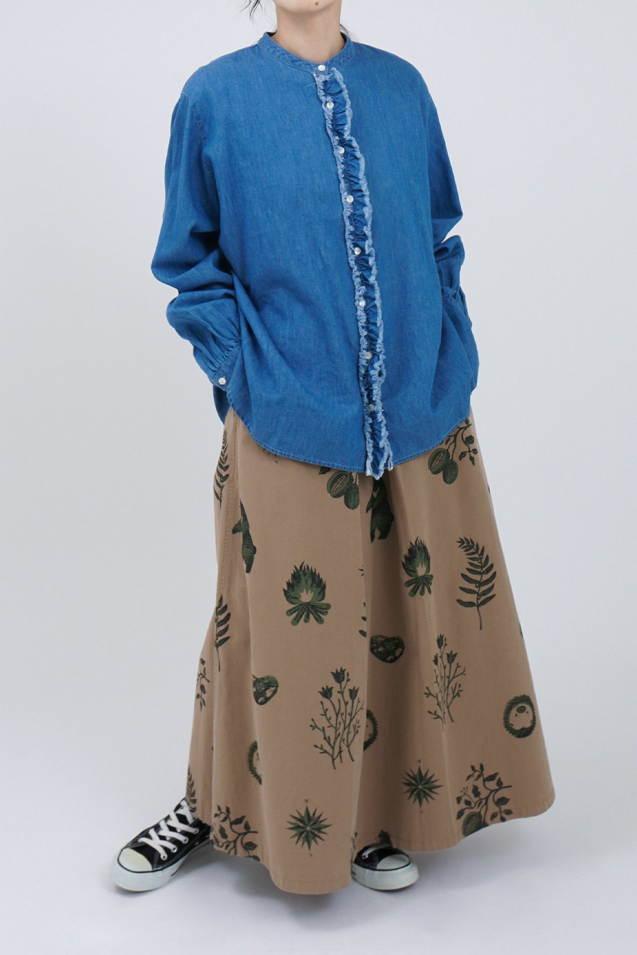 BLUE/model:158cm