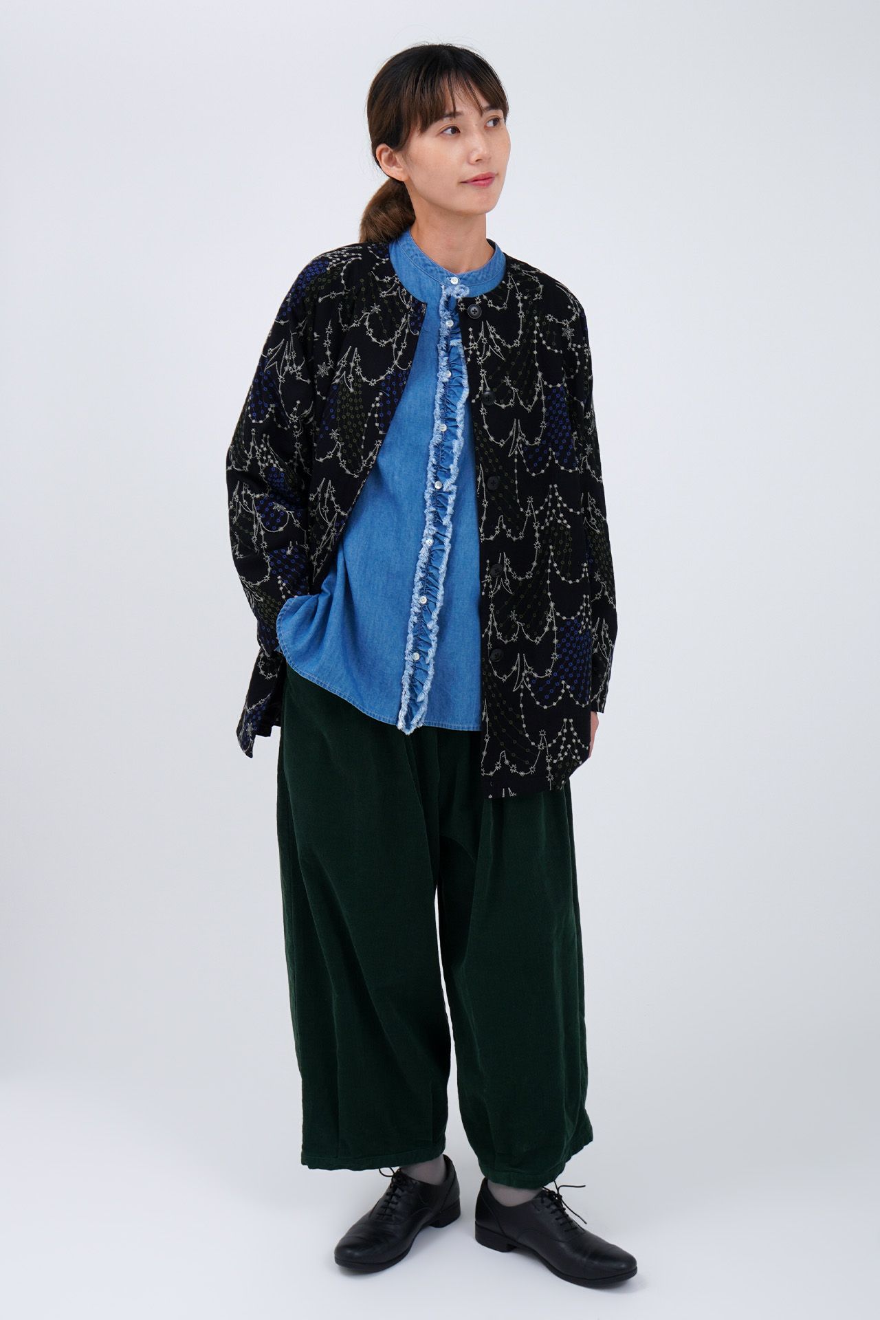 BLUE/model:168cm