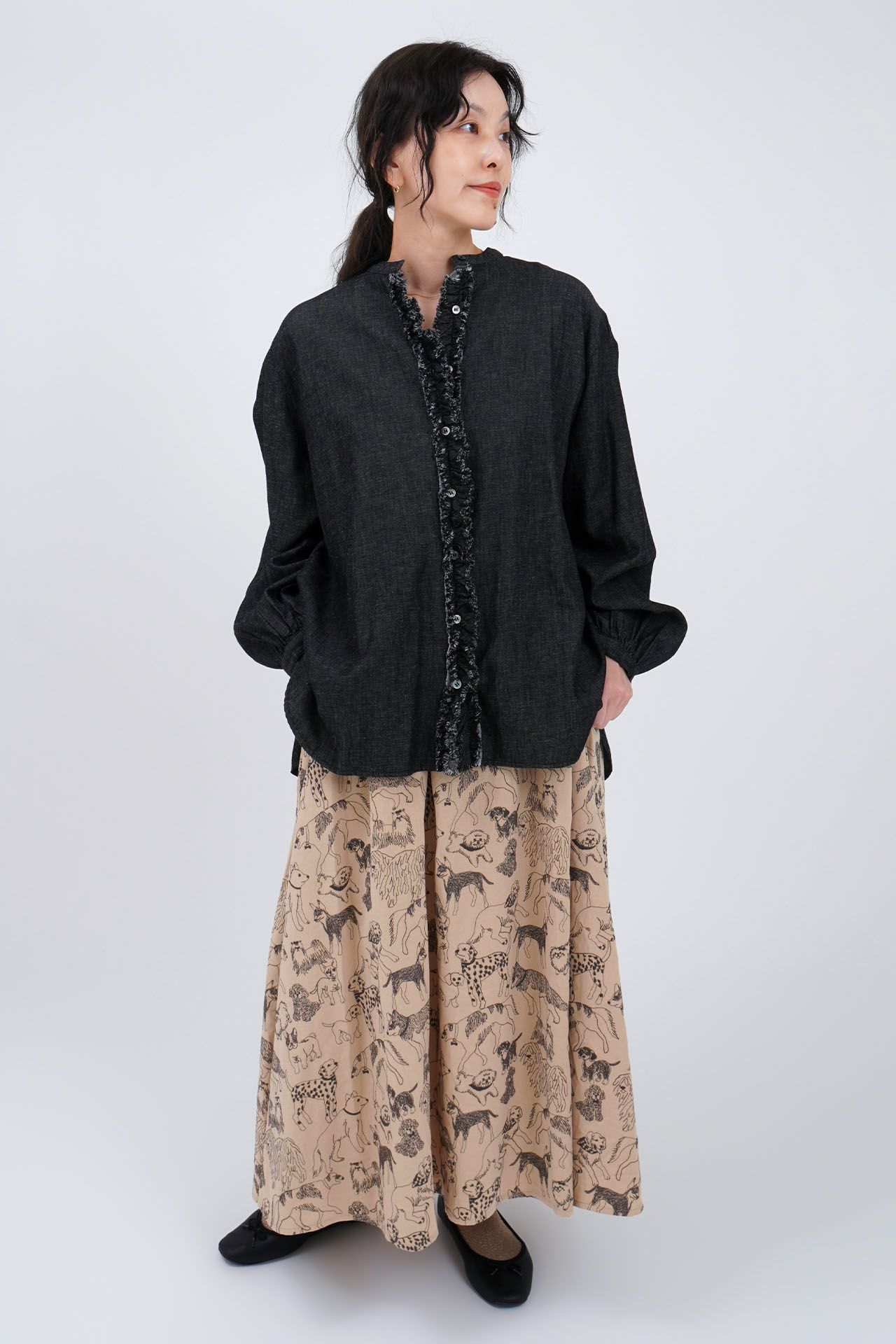 BLACK/model:158cm