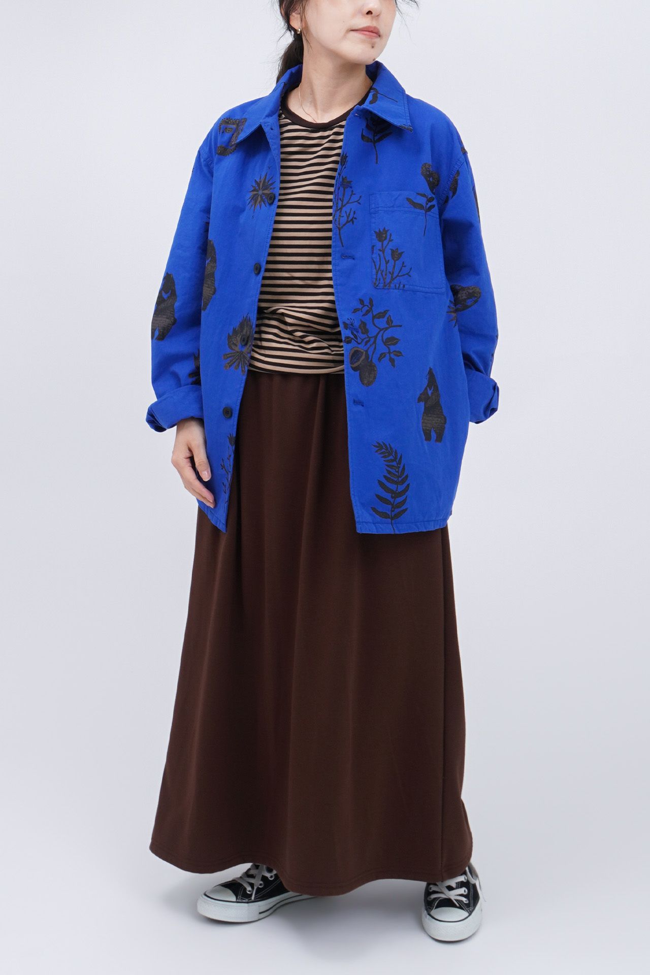 BROWN/model:158cm