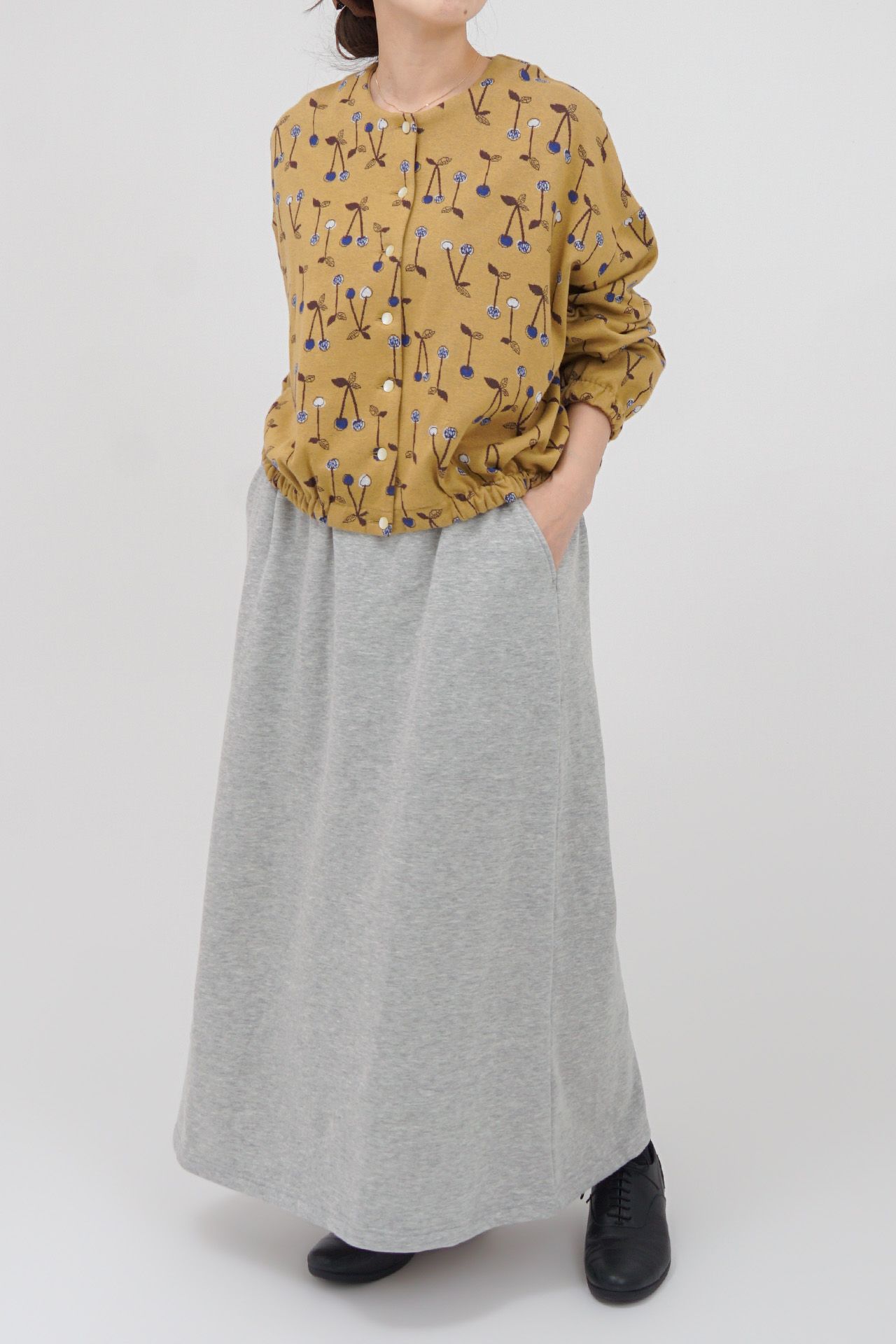H.GREY/model:158cm