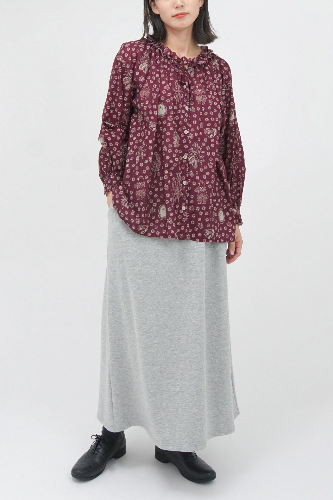 H.GREY/model:168cm
