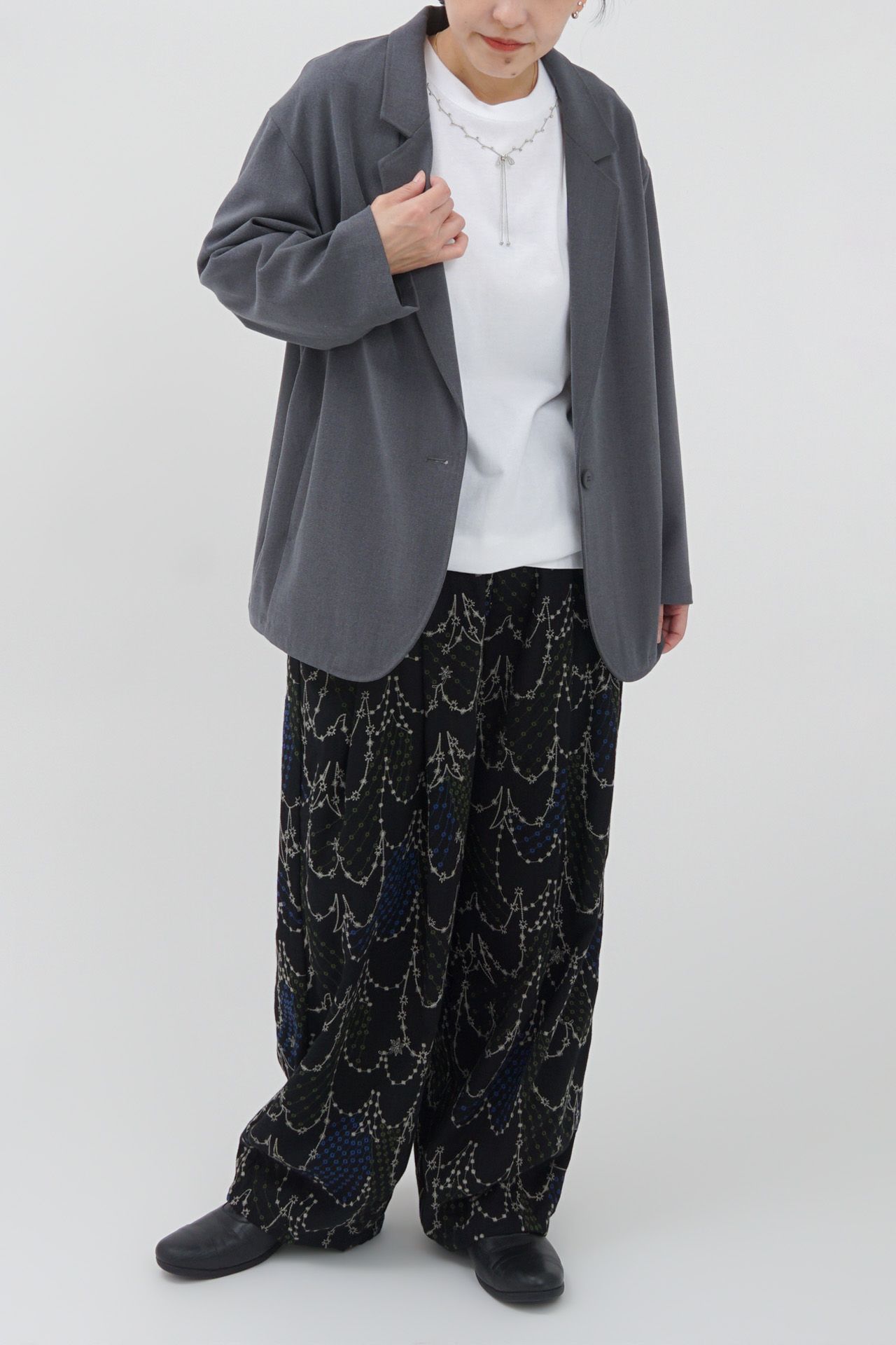 GREY/model:158cm