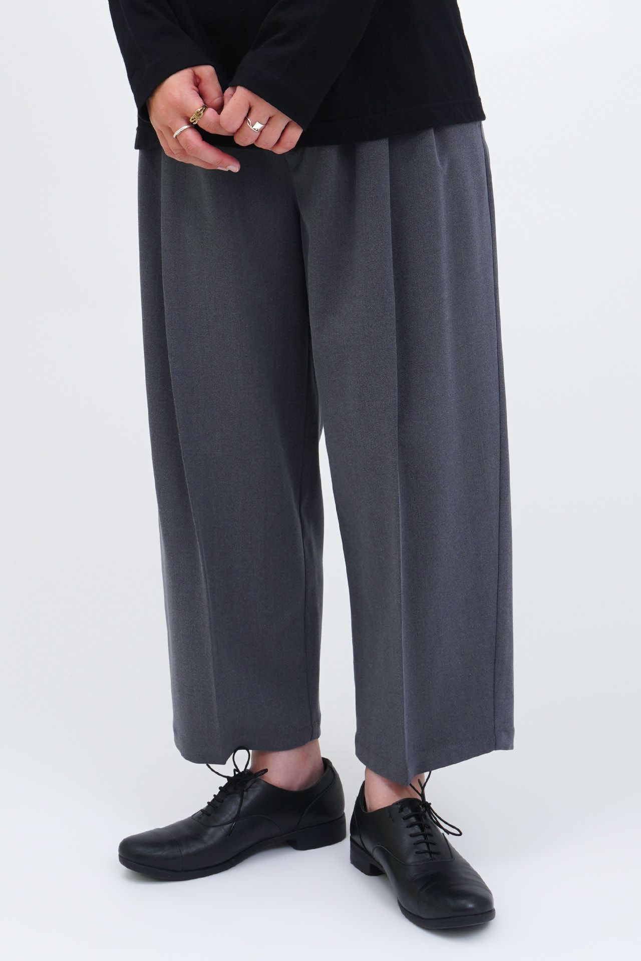 ヘリンボーン バレルパンツ | marble SUD(マーブルシュッド)公式通販