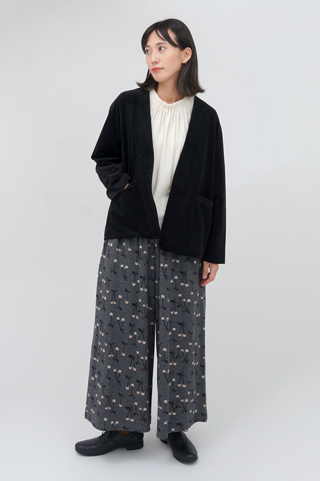 2024AW【美品】marble SUD ベロア JK ジャケット ブラック ベロア ジャケット | marble SUD(マーブルシュッド)公式通販