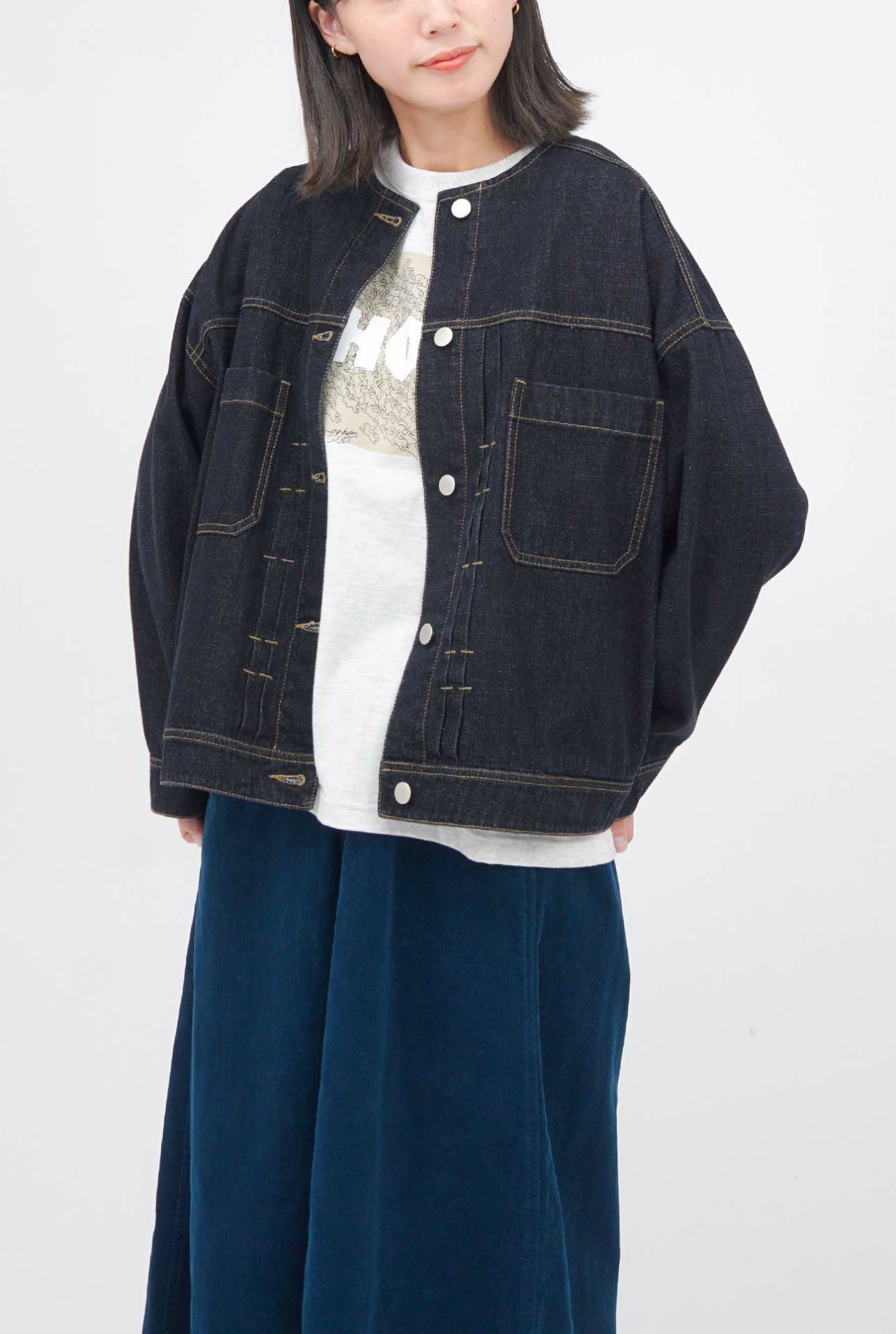 marbleSUD オーバーサイズ　デニムジャケット デニム ジャケット | marble SUD(マーブルシュッド)公式通販