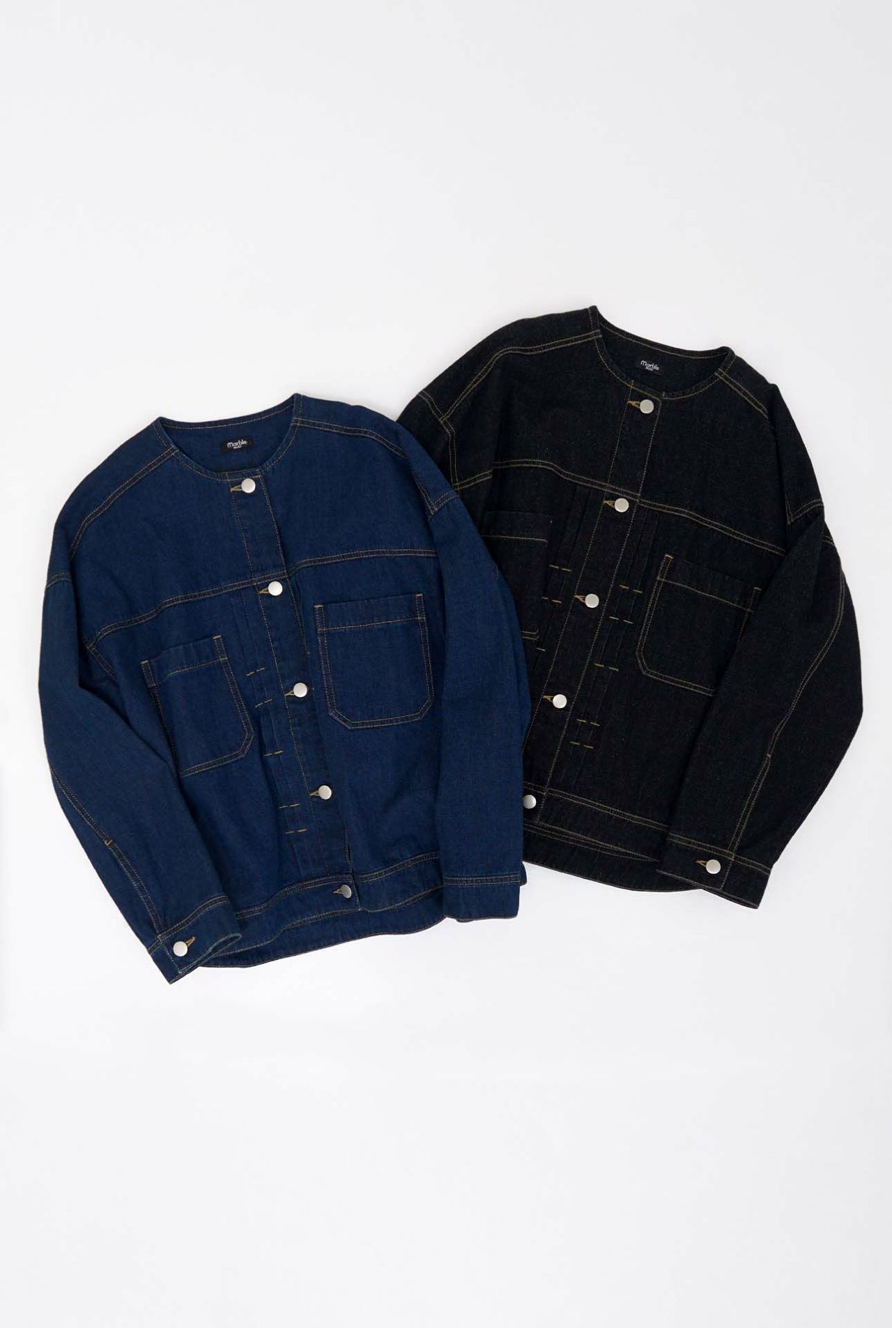 marbleSUD オーバーサイズ　デニムジャケット デニム ジャケット | marble SUD(マーブルシュッド)公式通販