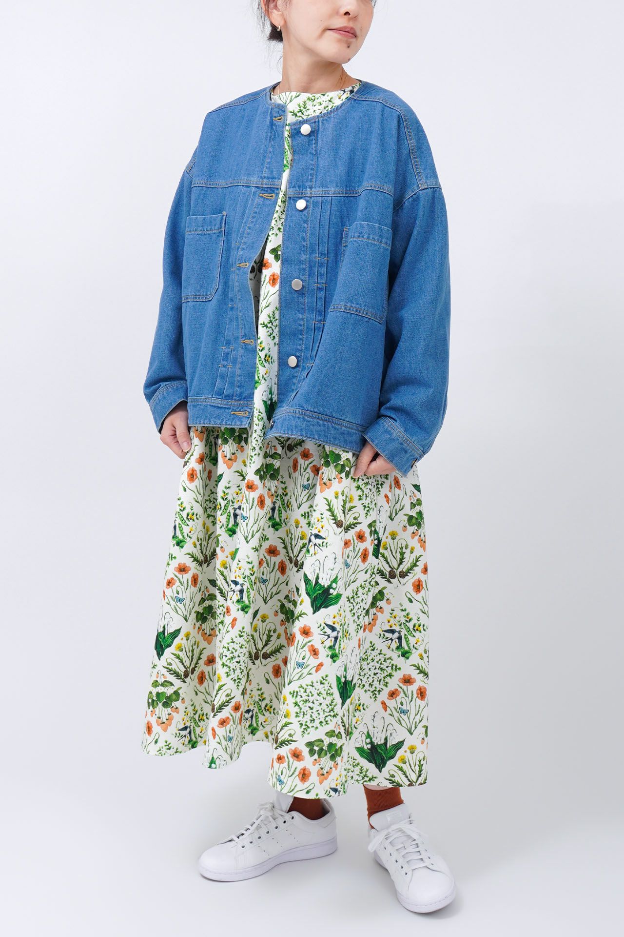 BLUE/model:158cm