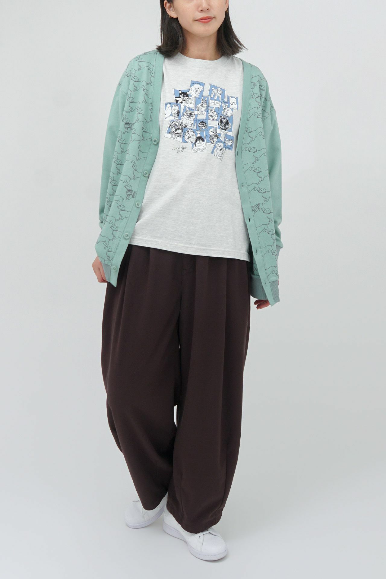 BROWN/model:168cm