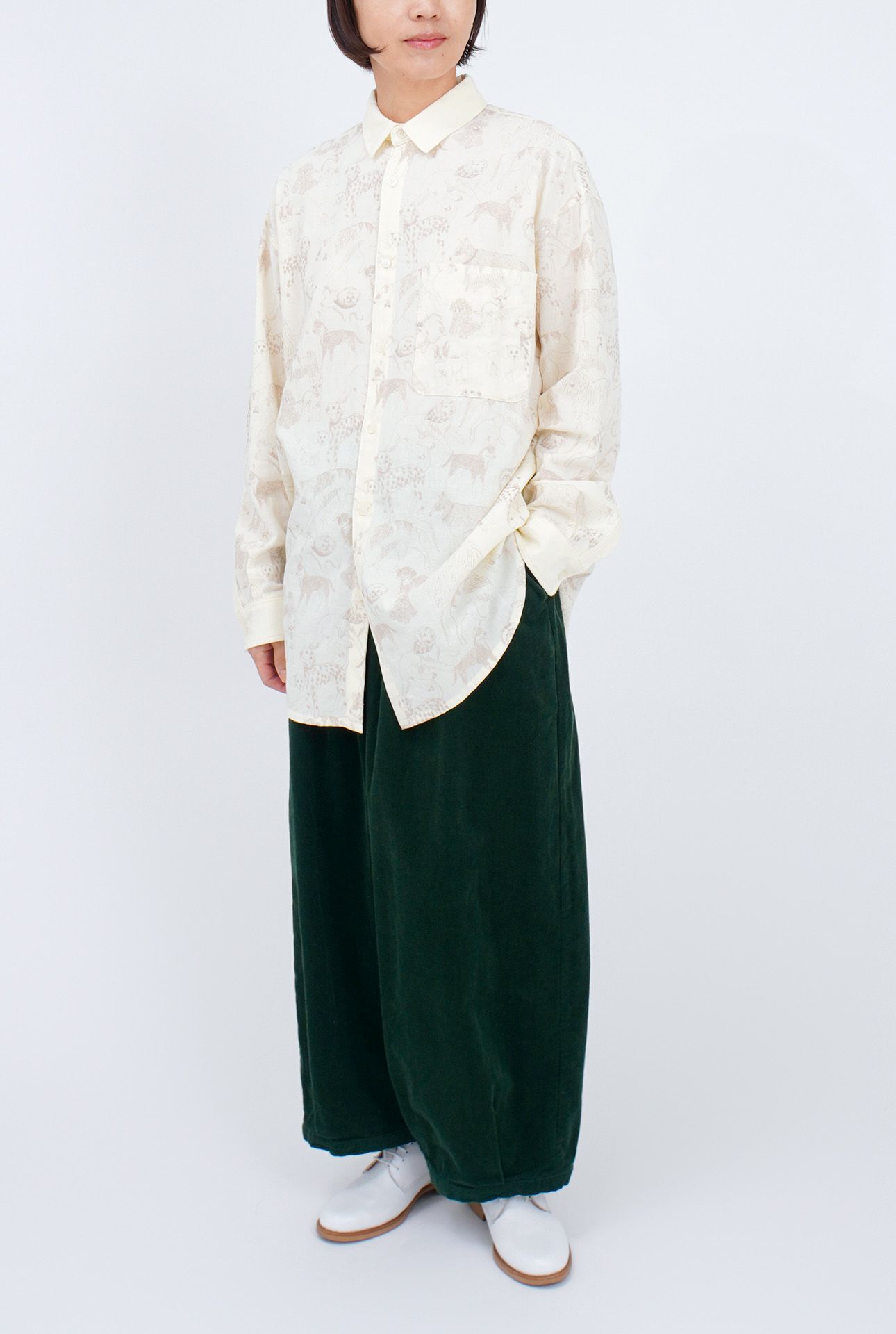 GREEN/model:161cm