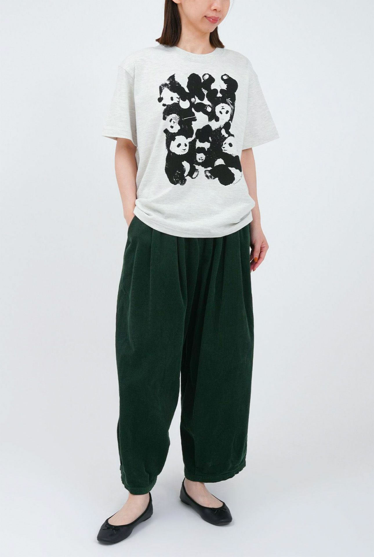 GREEN/model:161cm