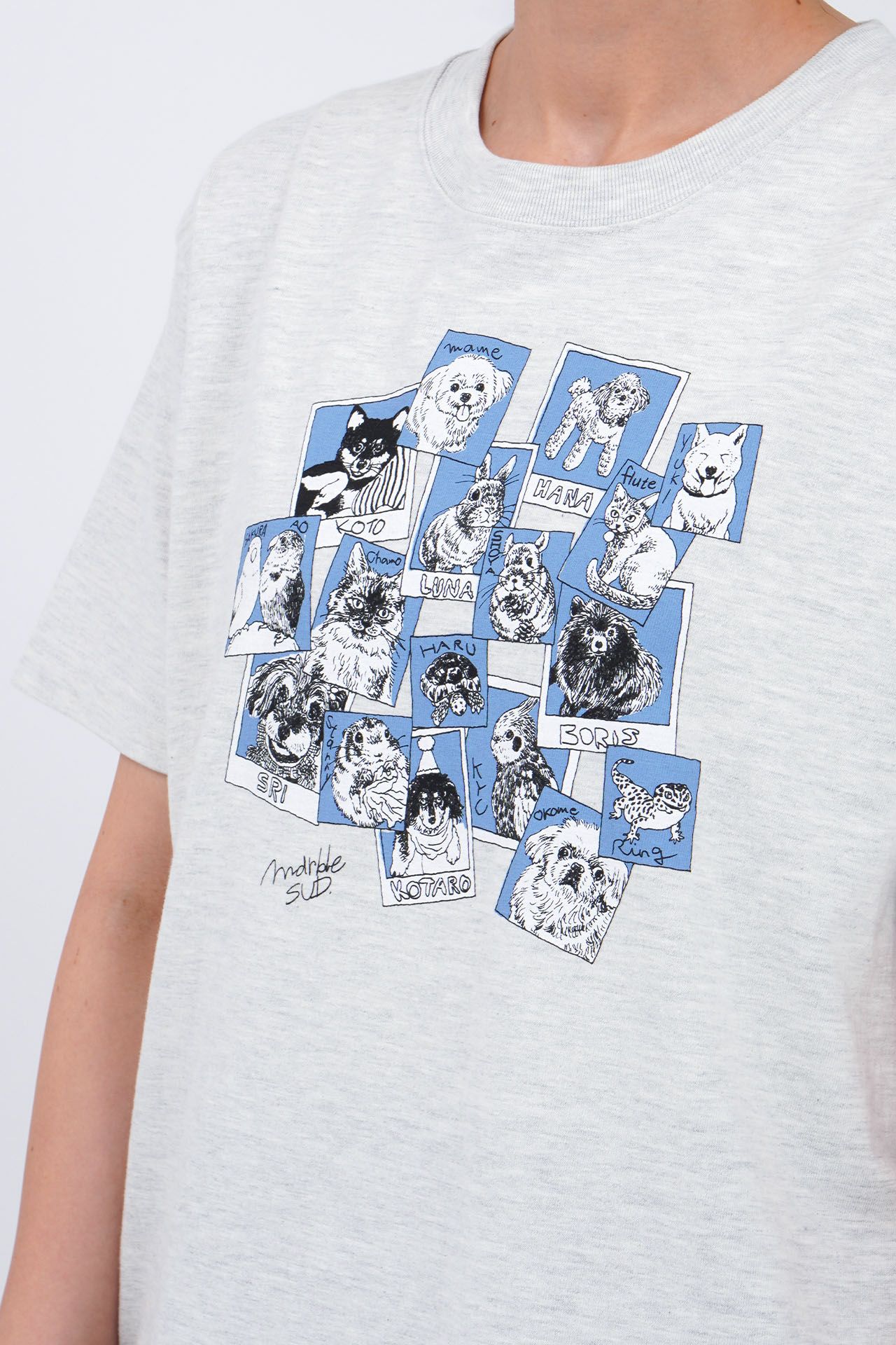 Tシャツ　Marble Say, cheese! Tシャツ | marble SUD(マーブルシュッド)公式通販