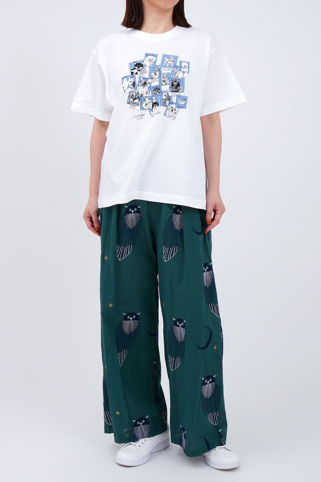 WHITE/model:161cm