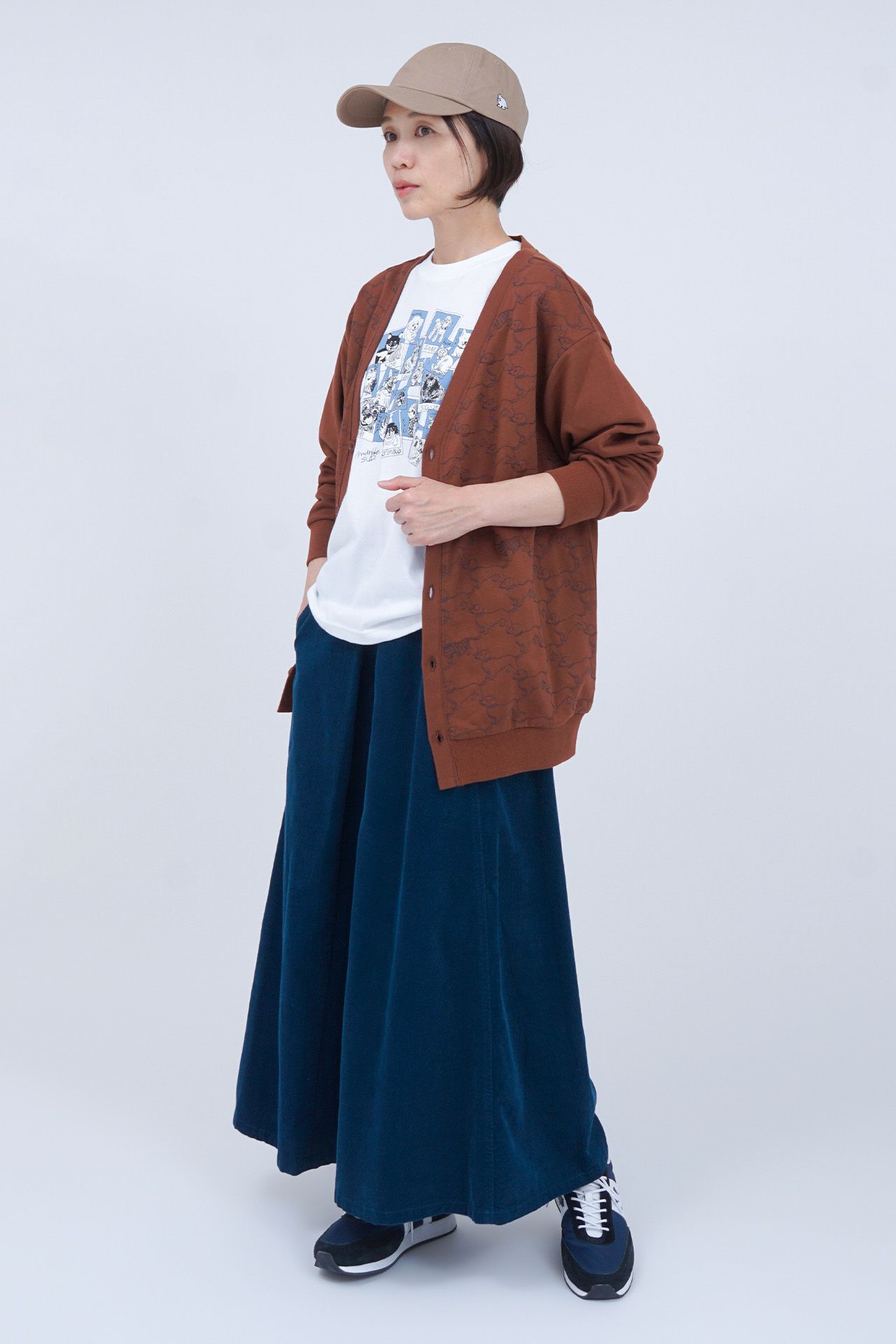 WHITE/model:161cm