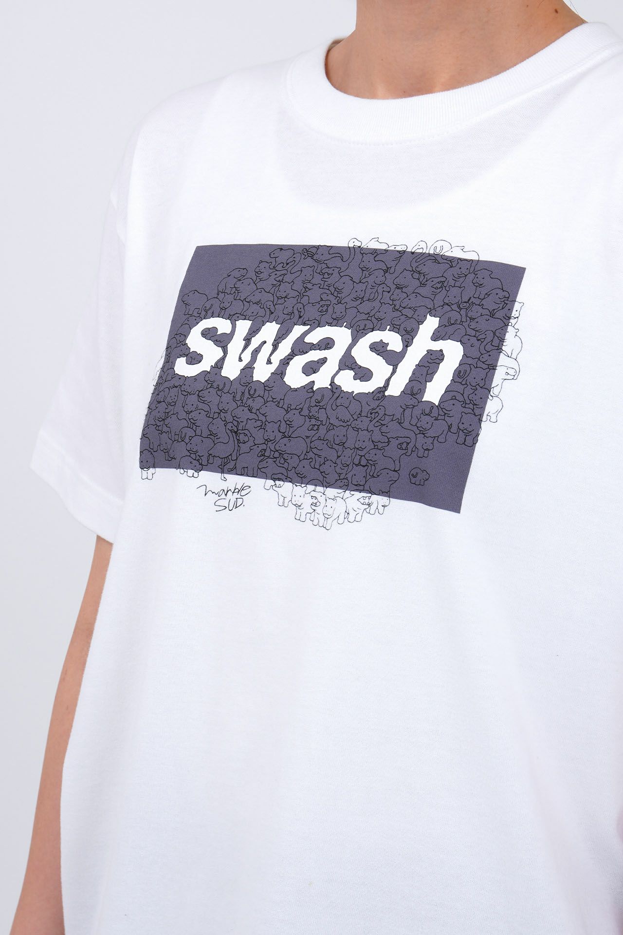 マーブルシュッド Marble SUD Ｔシャツ サイズ：- swash Tシャツ | marble SUD(マーブルシュッド)公式通販
