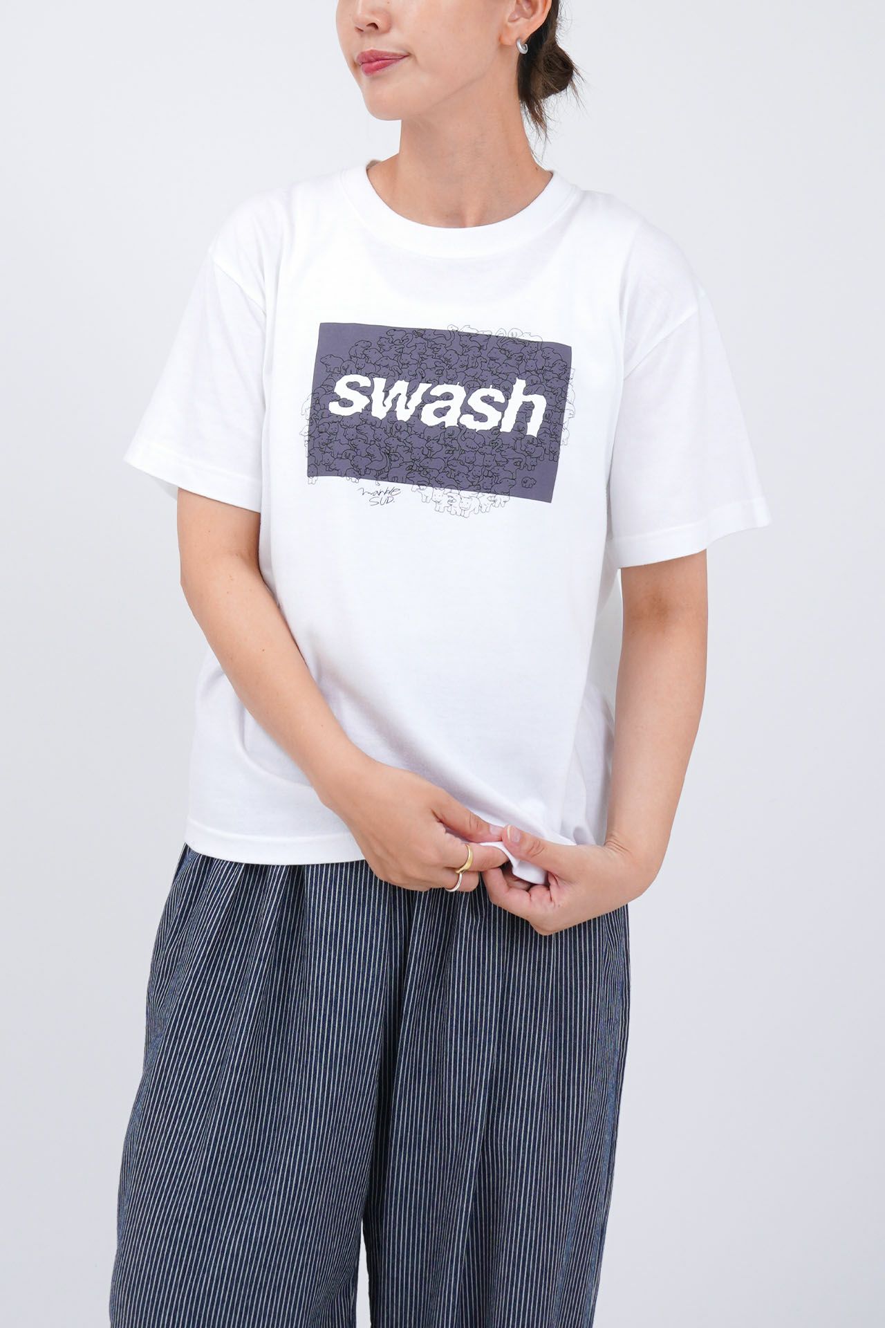 swash Tシャツ | marble SUD(マーブルシュッド)公式通販
