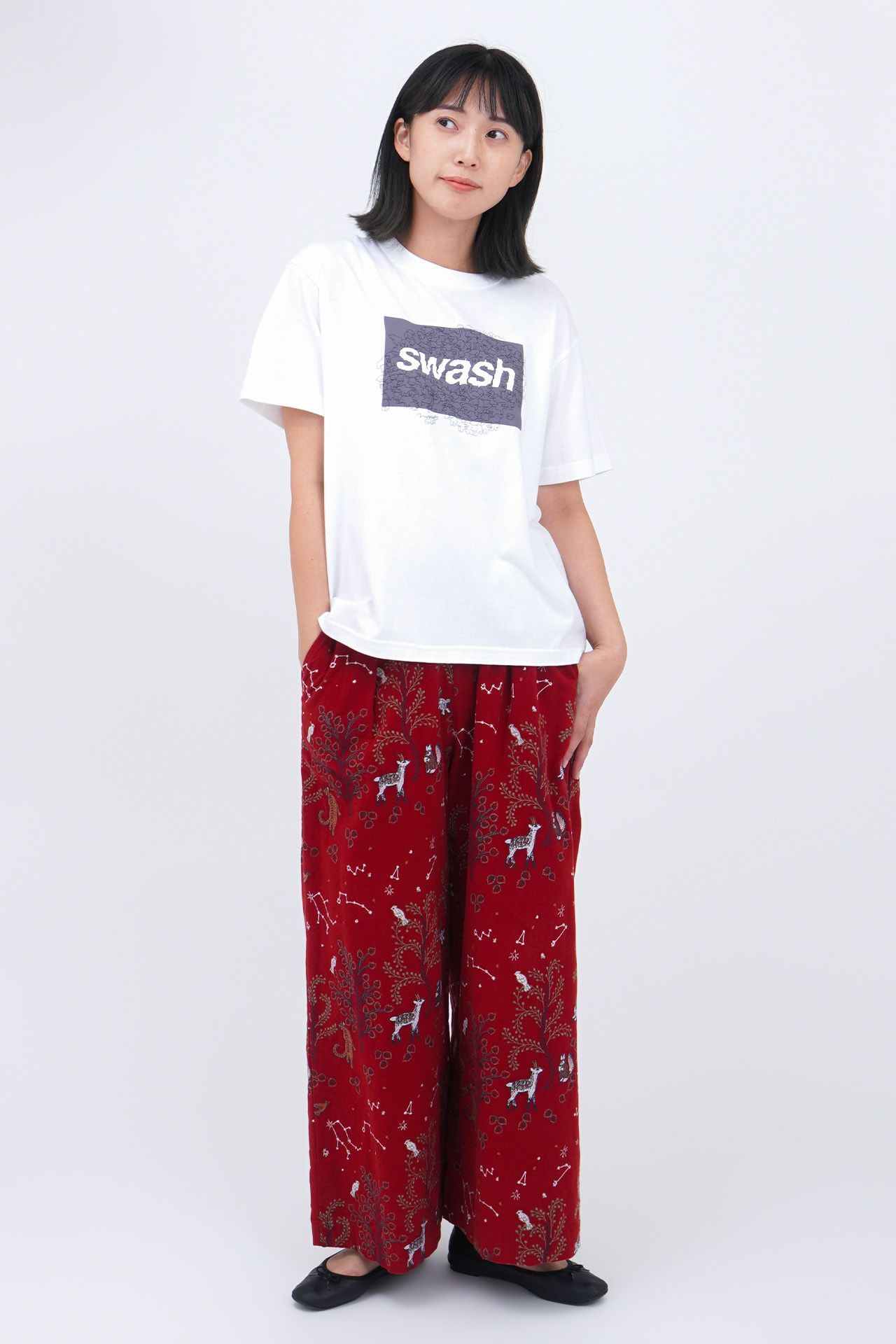 WHITE/model:168cm