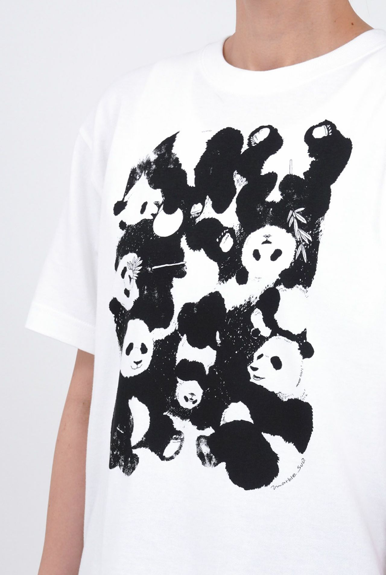 Panda Tシャツ | marble SUD(マーブルシュッド)公式通販