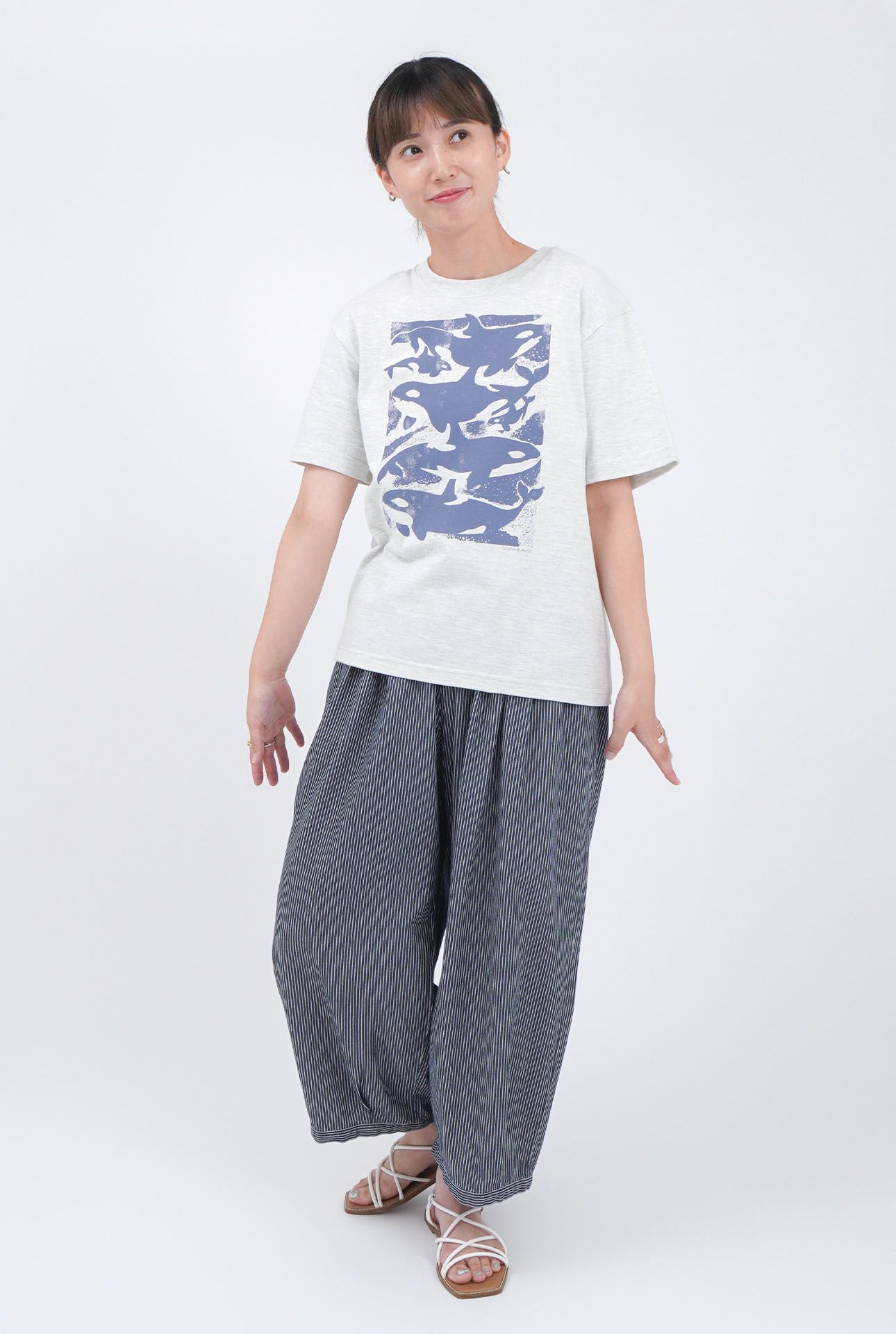 H.GREY/model:168cm
