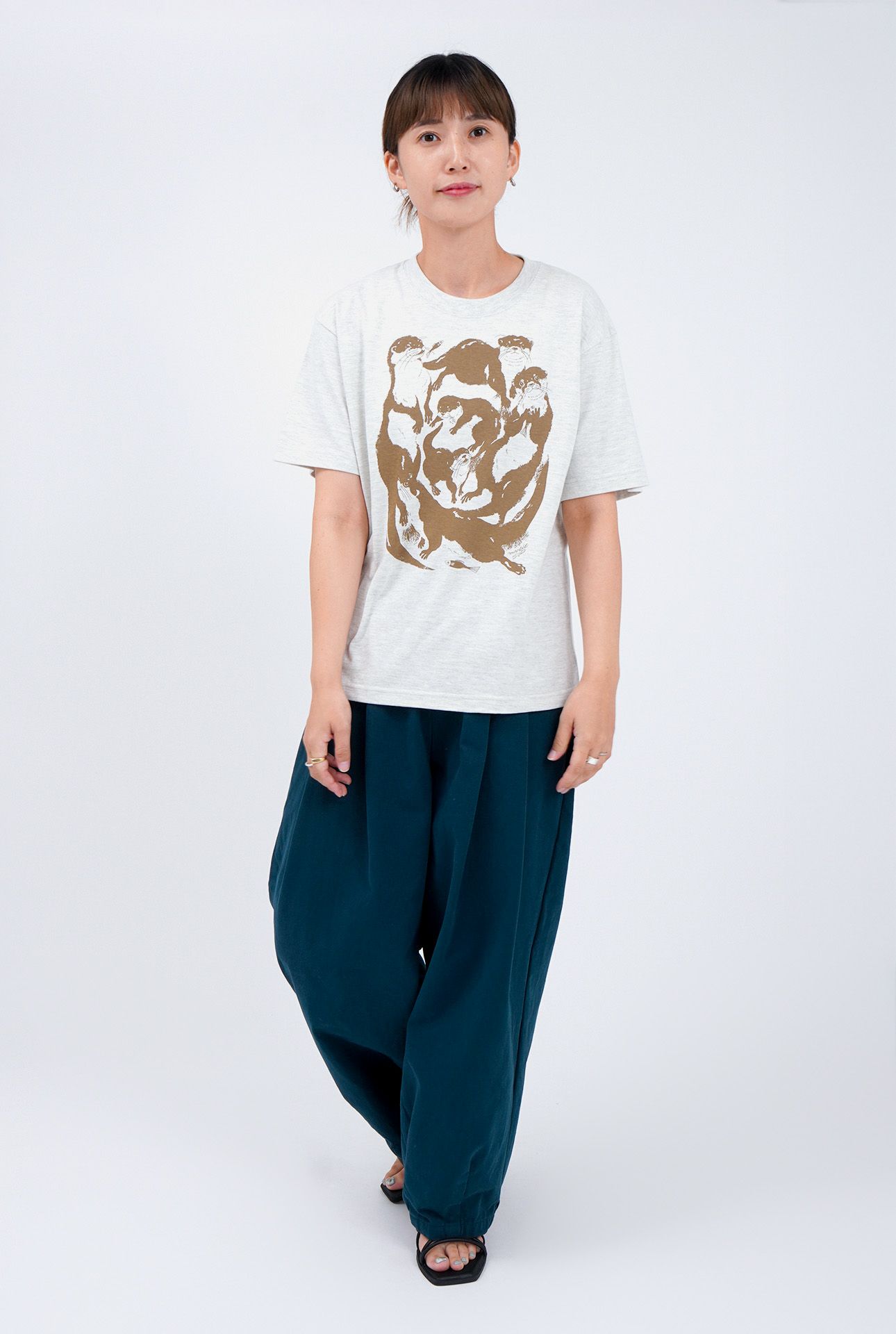 H.GREY/model:168cm