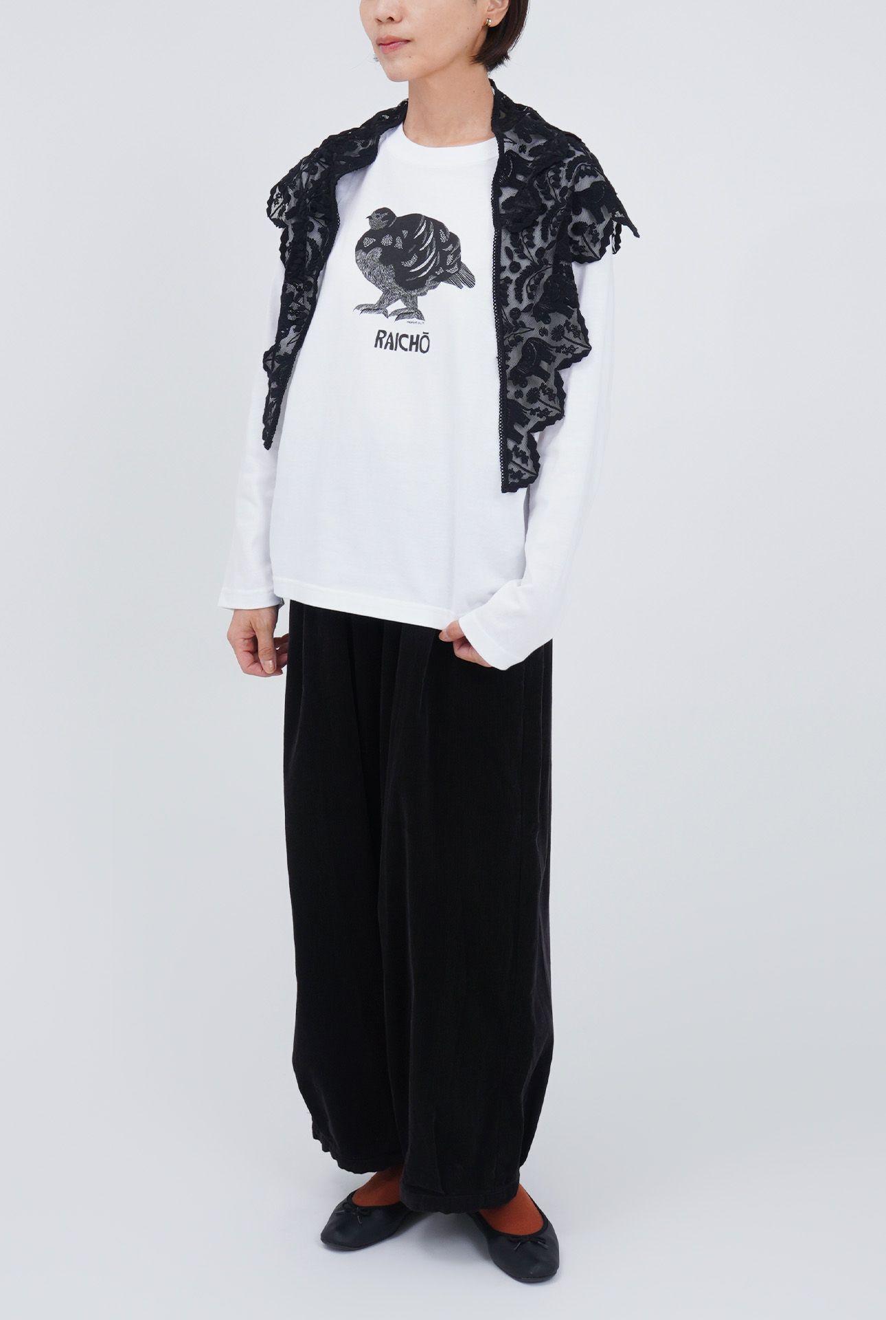 WHITE/model :161cm