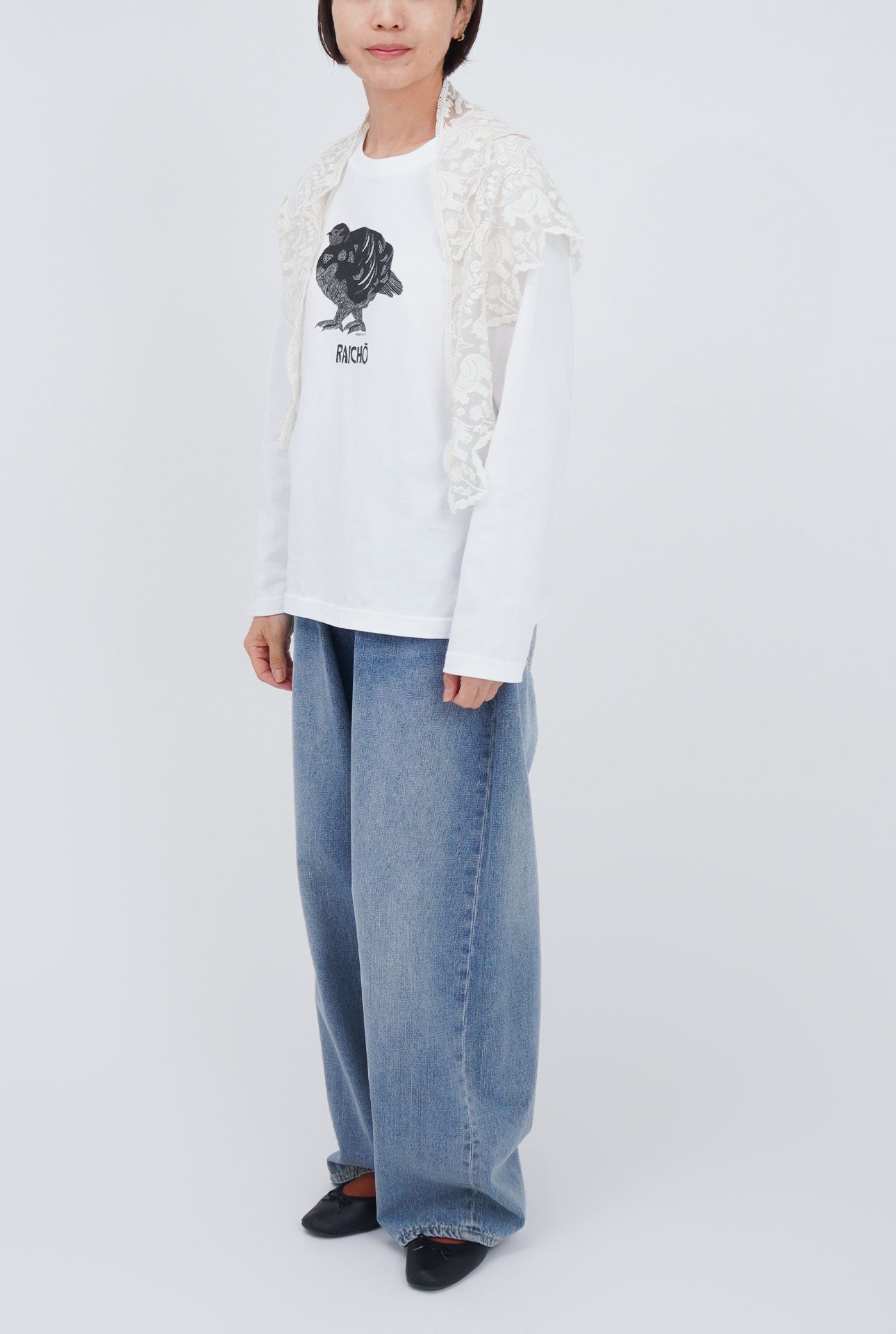 WHITE/model :161cm