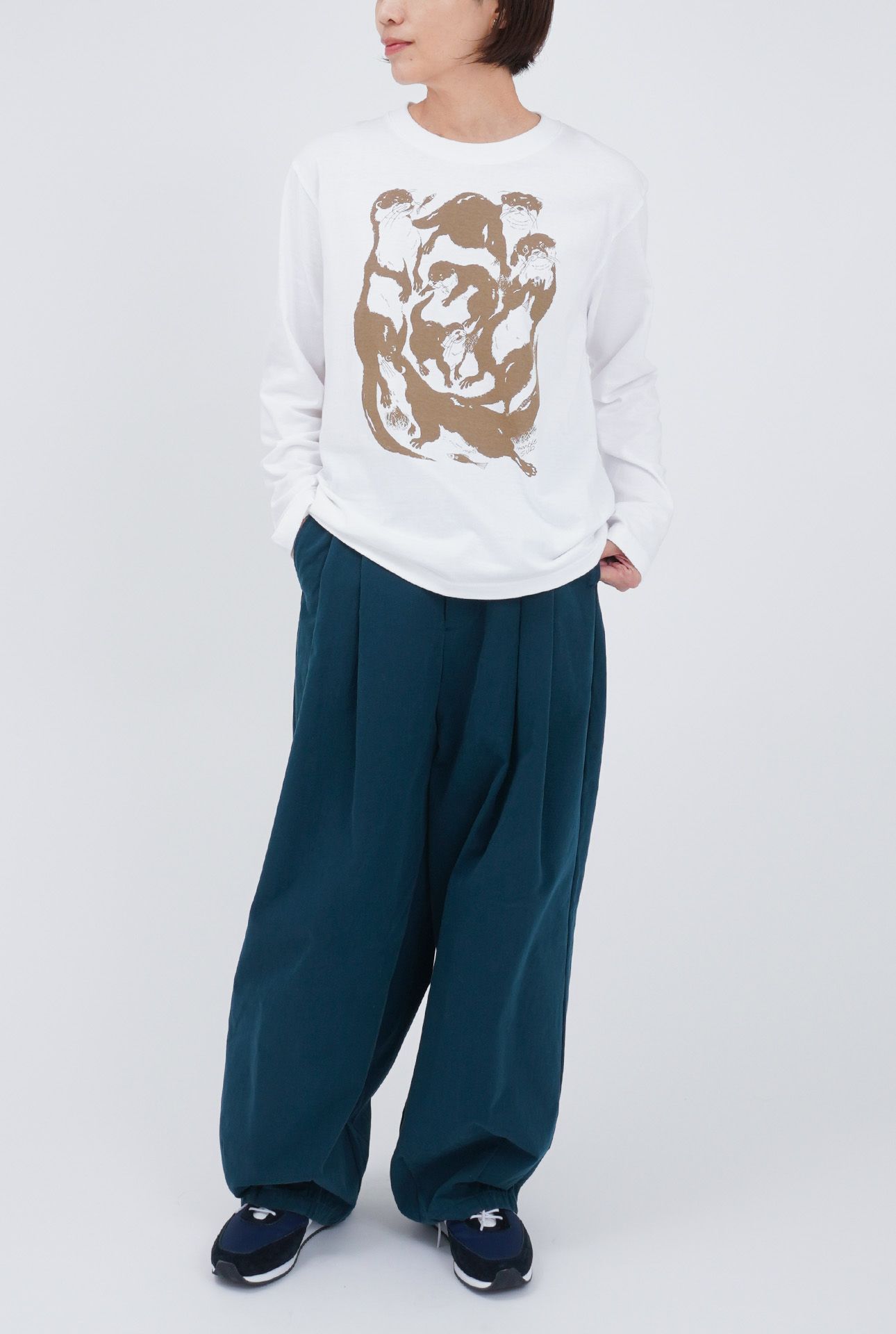 WHITE/model:161cm