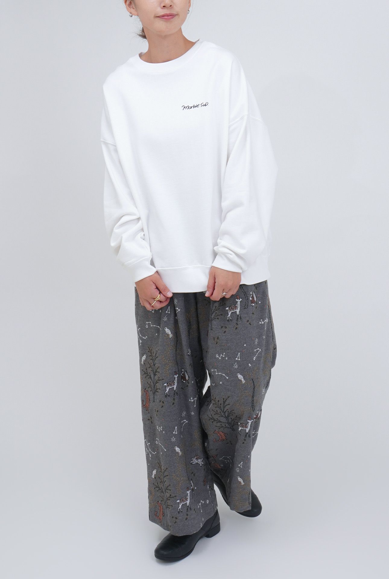WHITE/model:168cm