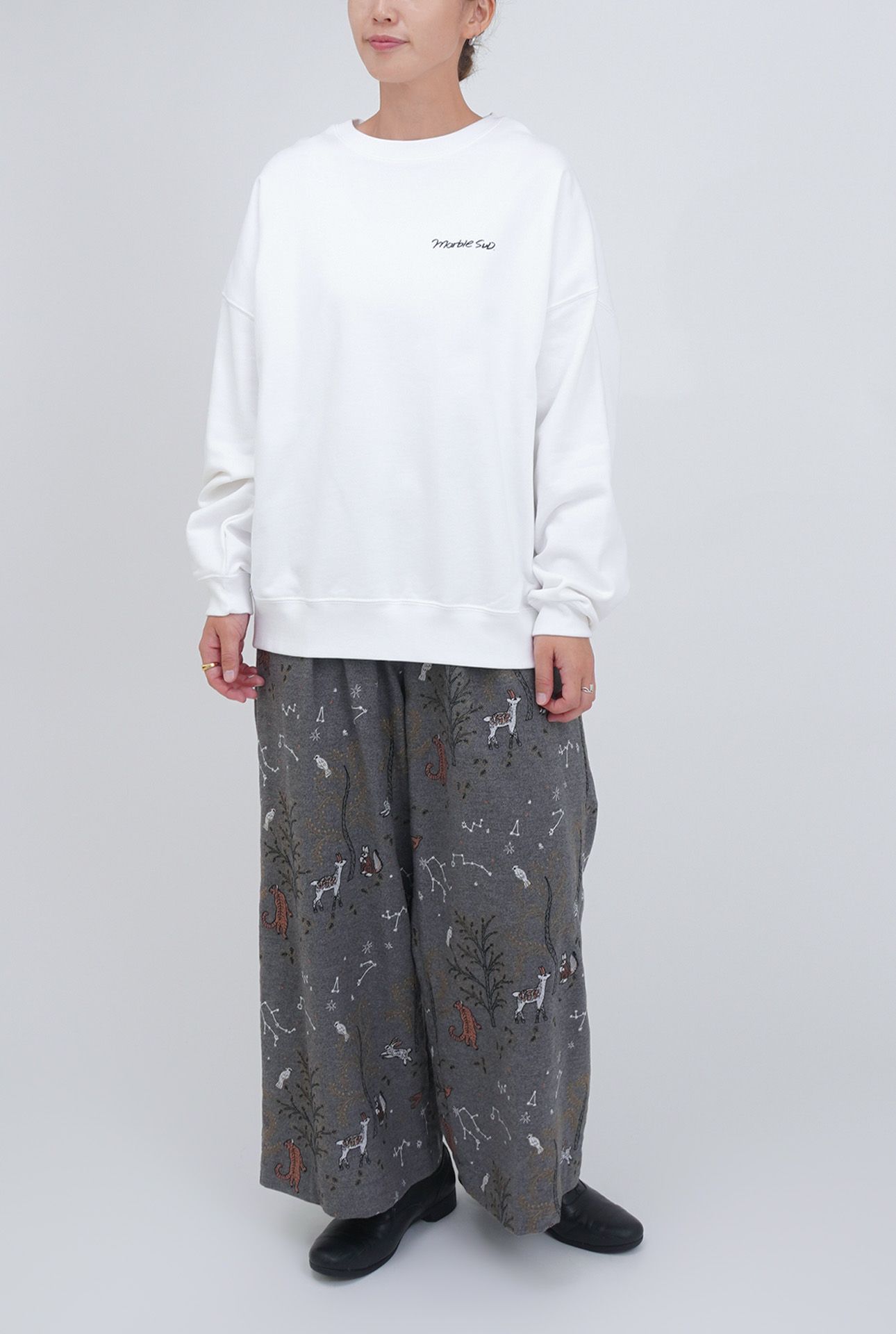 WHITE/model:168cm
