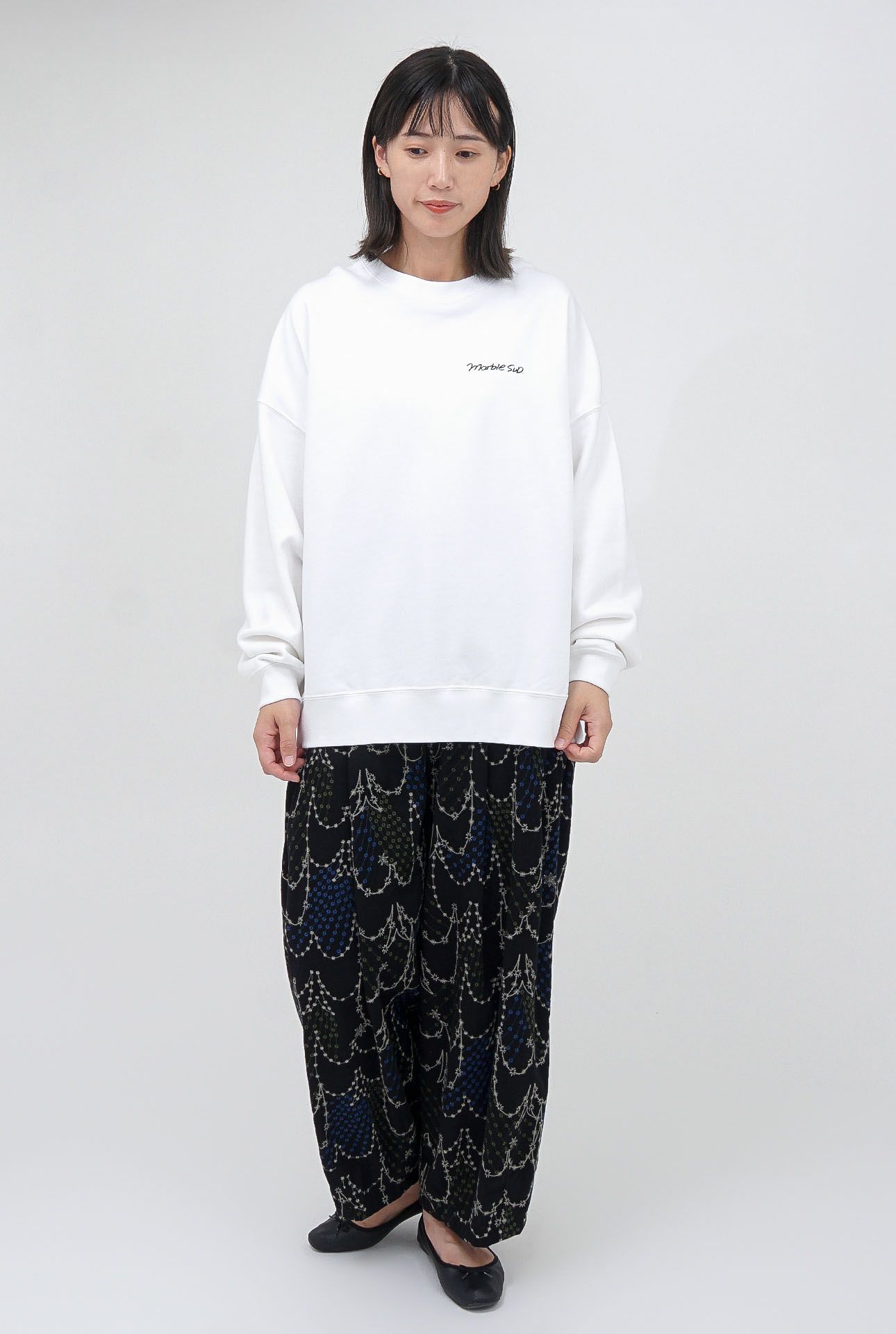 WHITE/model:168cm