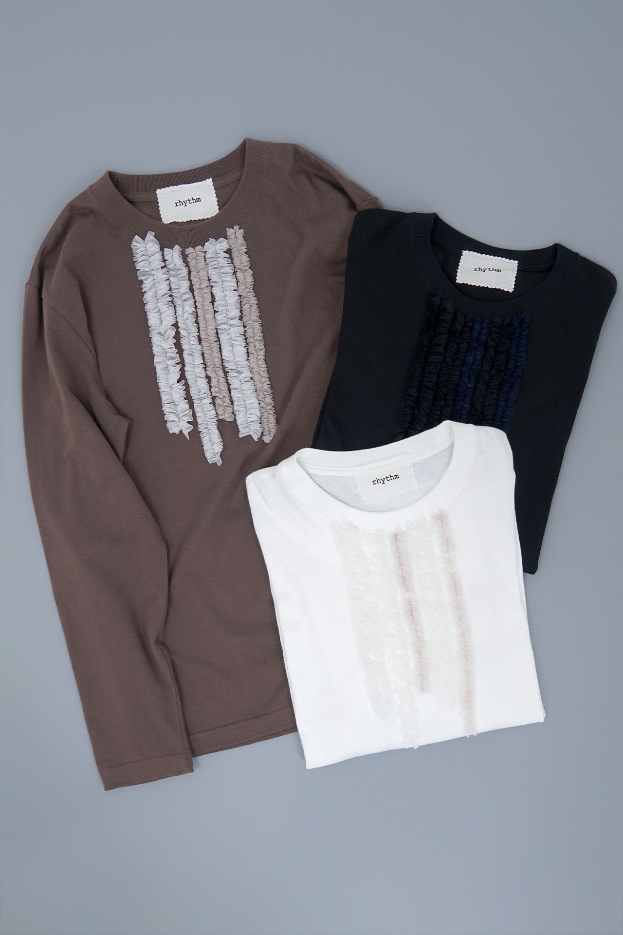 フリル L/S Tシャツ | marble SUD(マーブルシュッド)公式通販