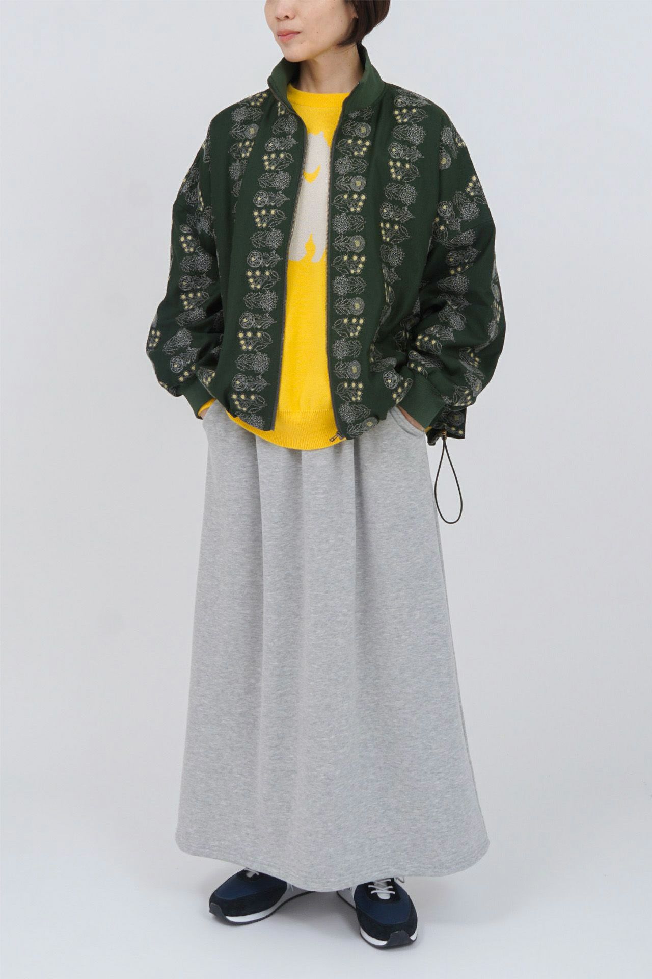 GREEN/model:161cm