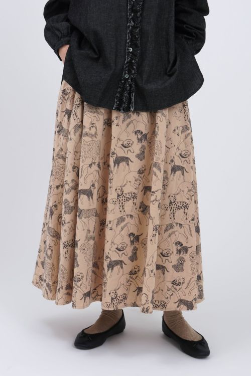 marble SUD neu 鳥寄せ開襟シャツ marble SUD neu 鳥寄せ開襟シャツ トップス | marble SUD