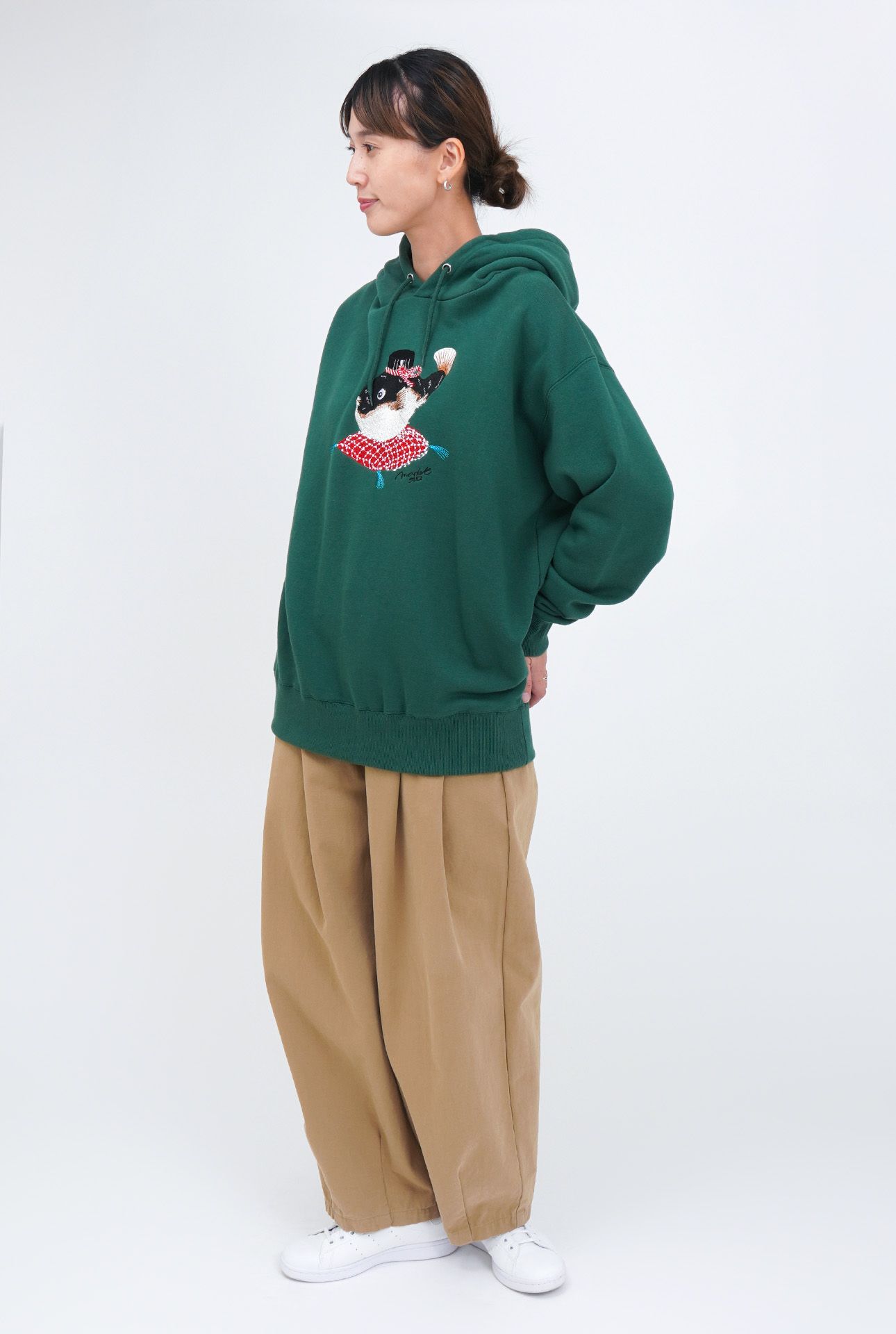 GREEN/model:168cm