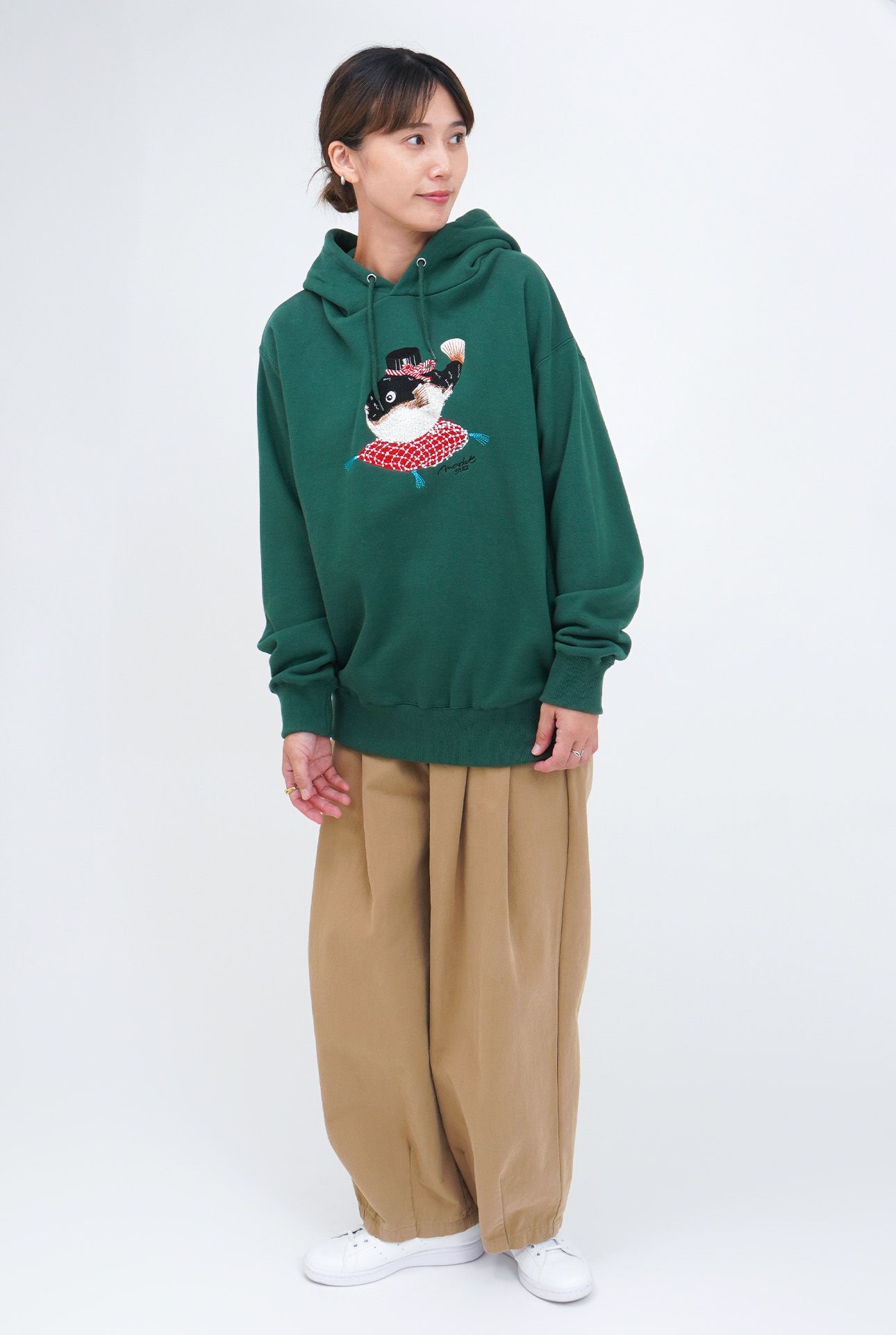 GREEN/model:168cm
