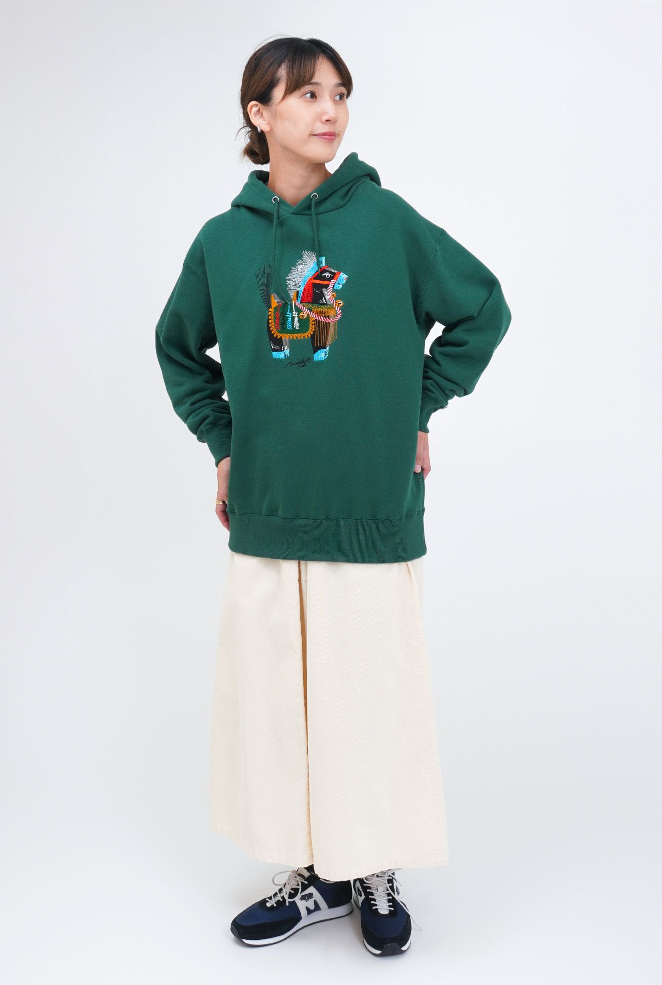 GREEN/model:168cm