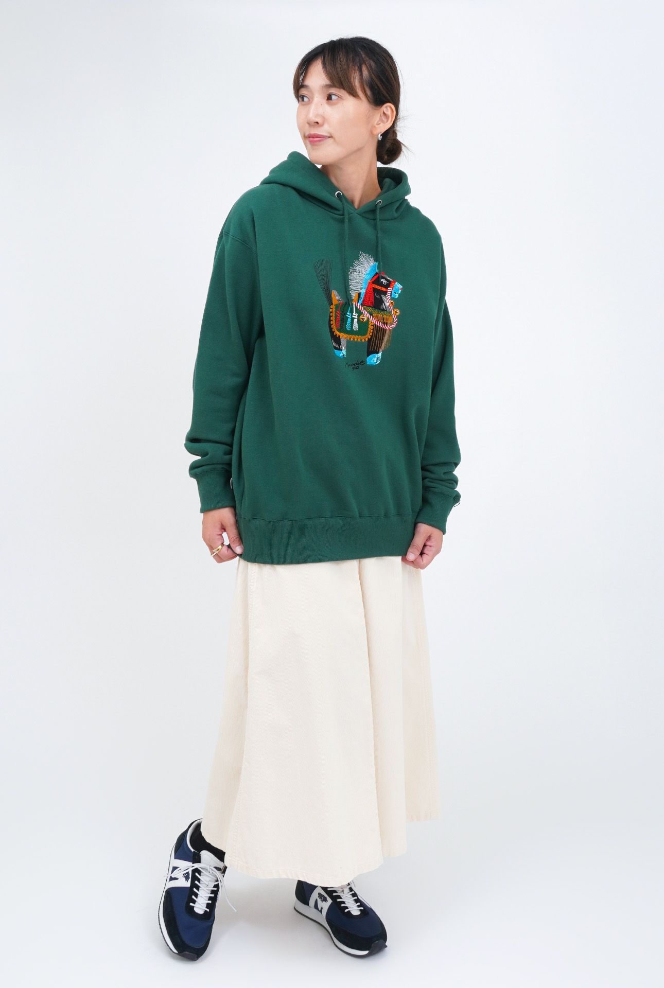 GREEN/model:168cm