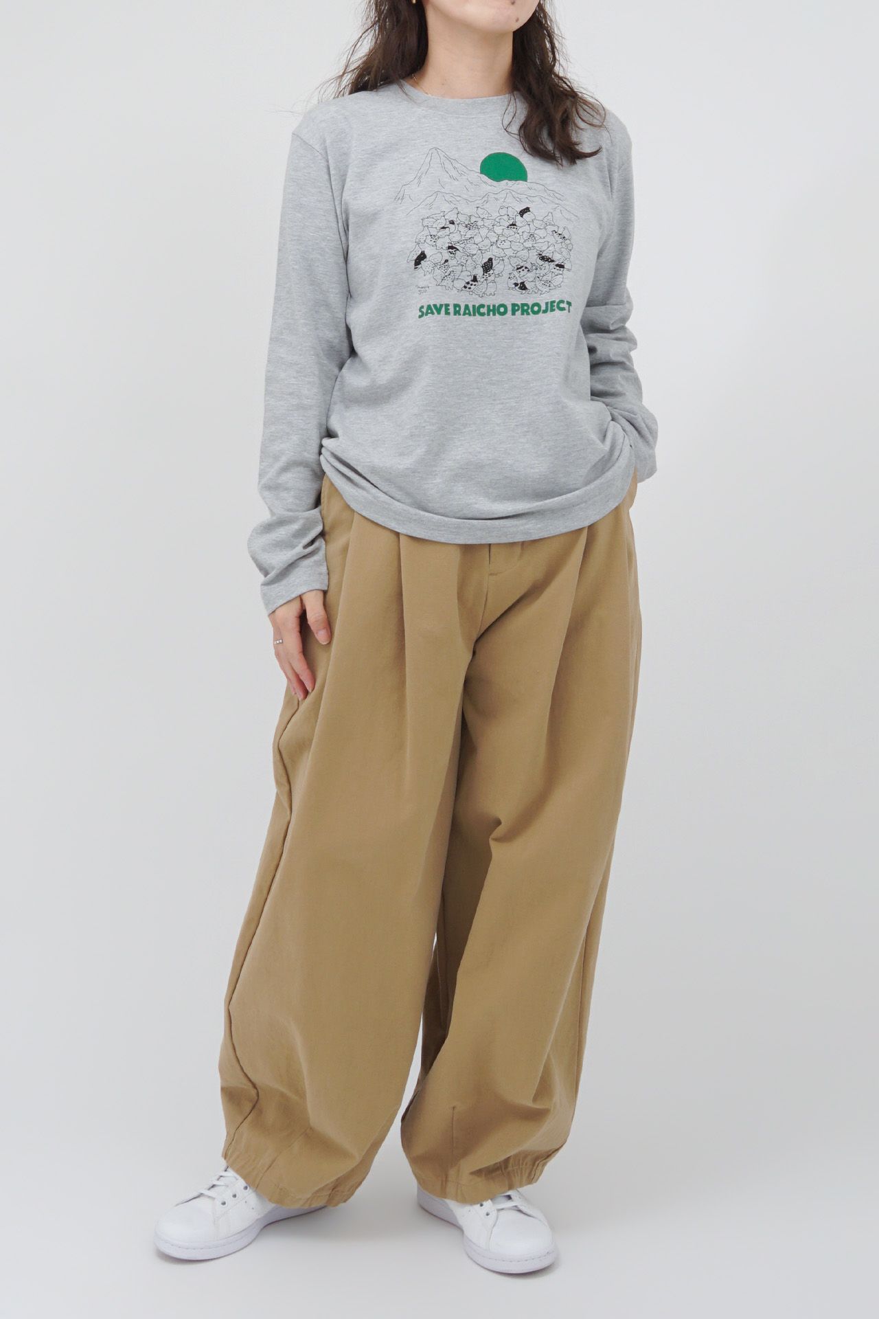 GREY/model:158cm