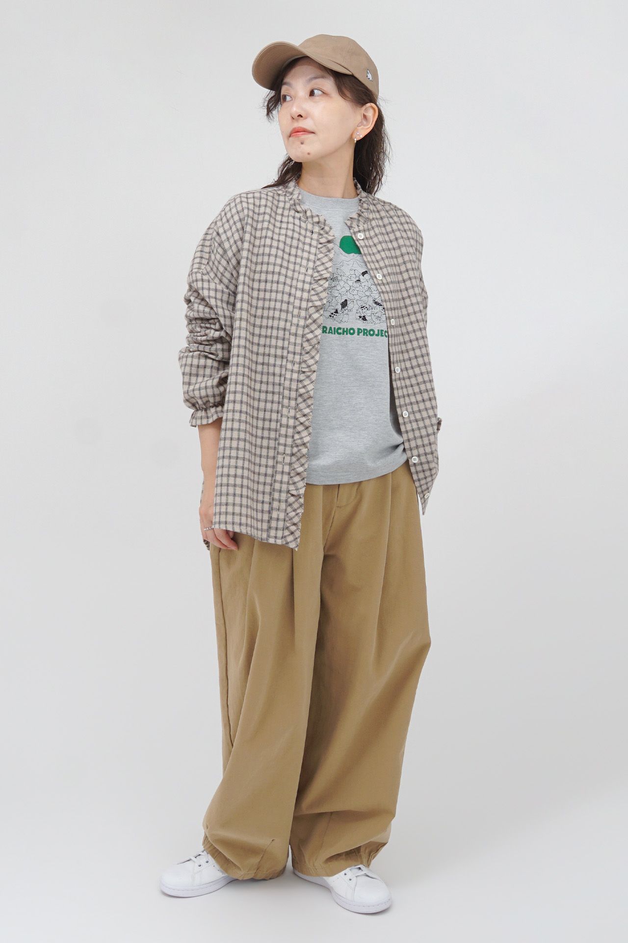 GREY/model:158cm