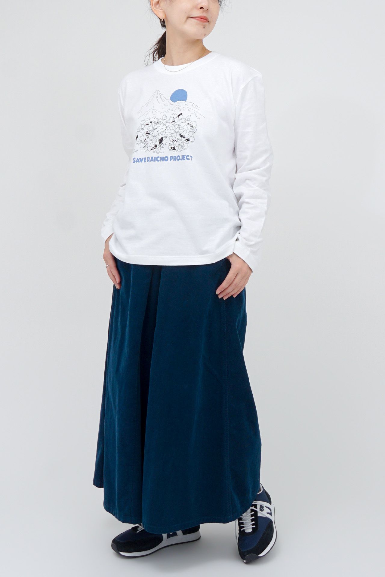 WHITE/model:158cm