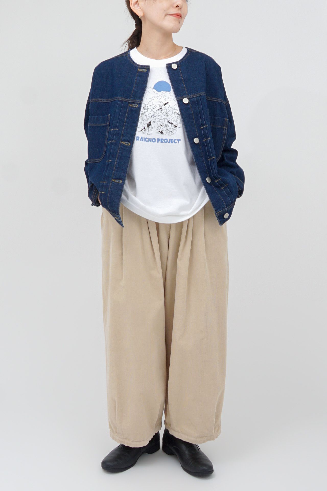 WHITE/model:158cm