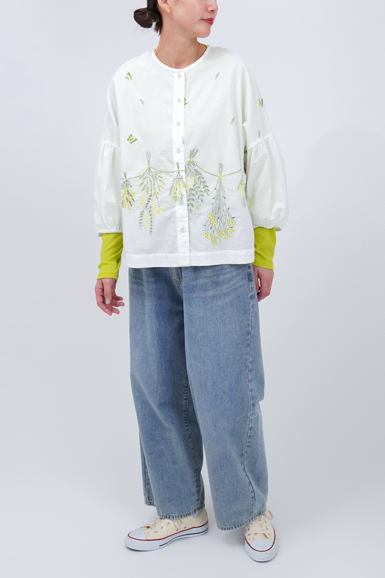 WHITE/model:168cm
