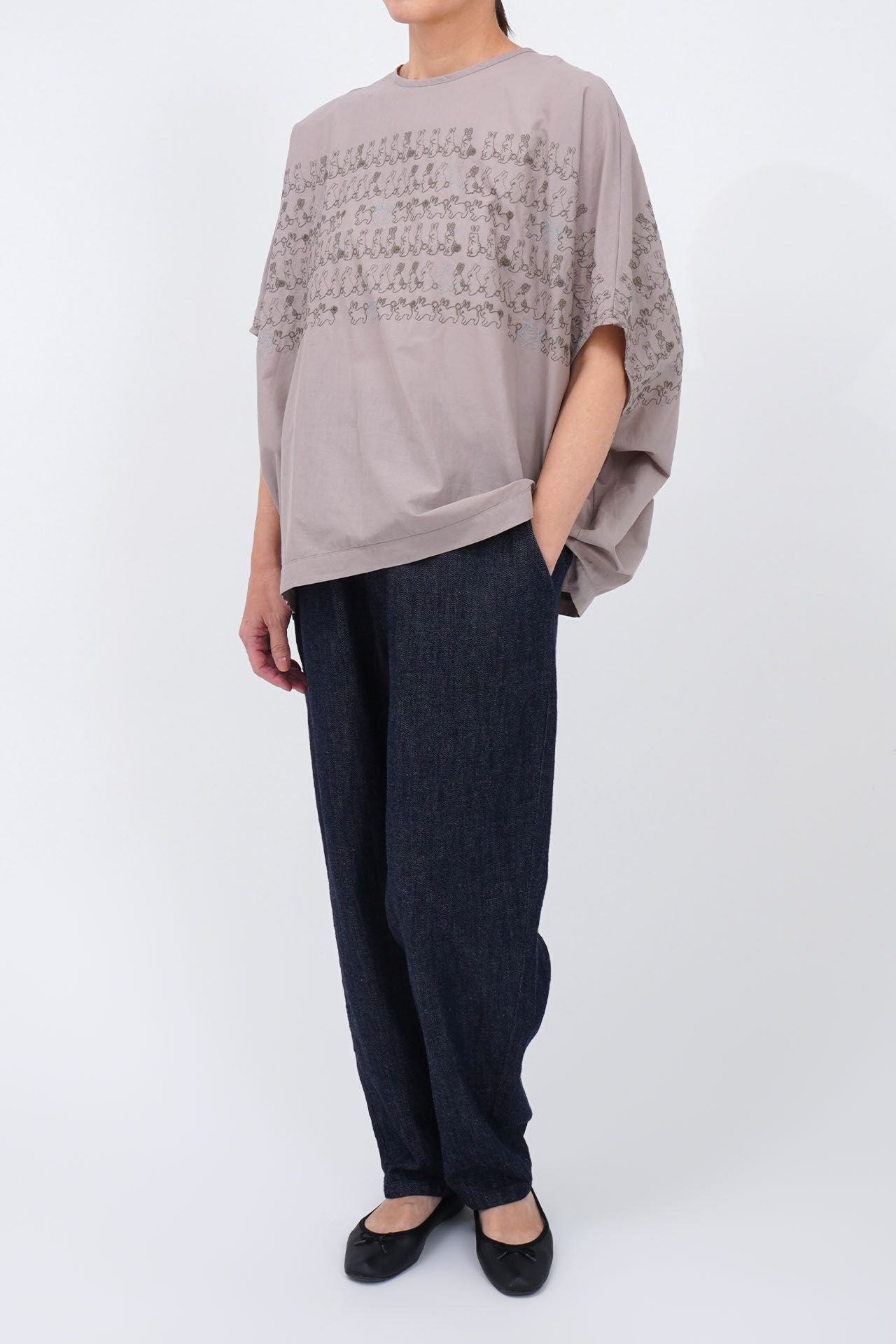 GREY/model:161cm