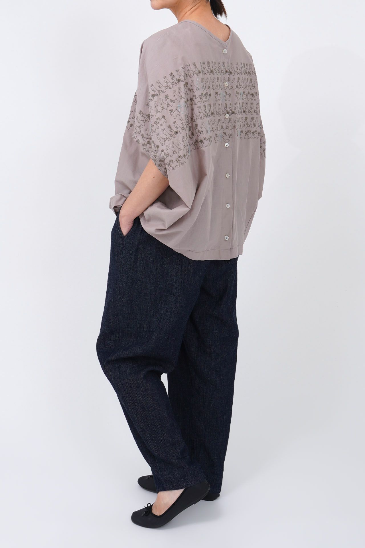 GREY/model:161cm