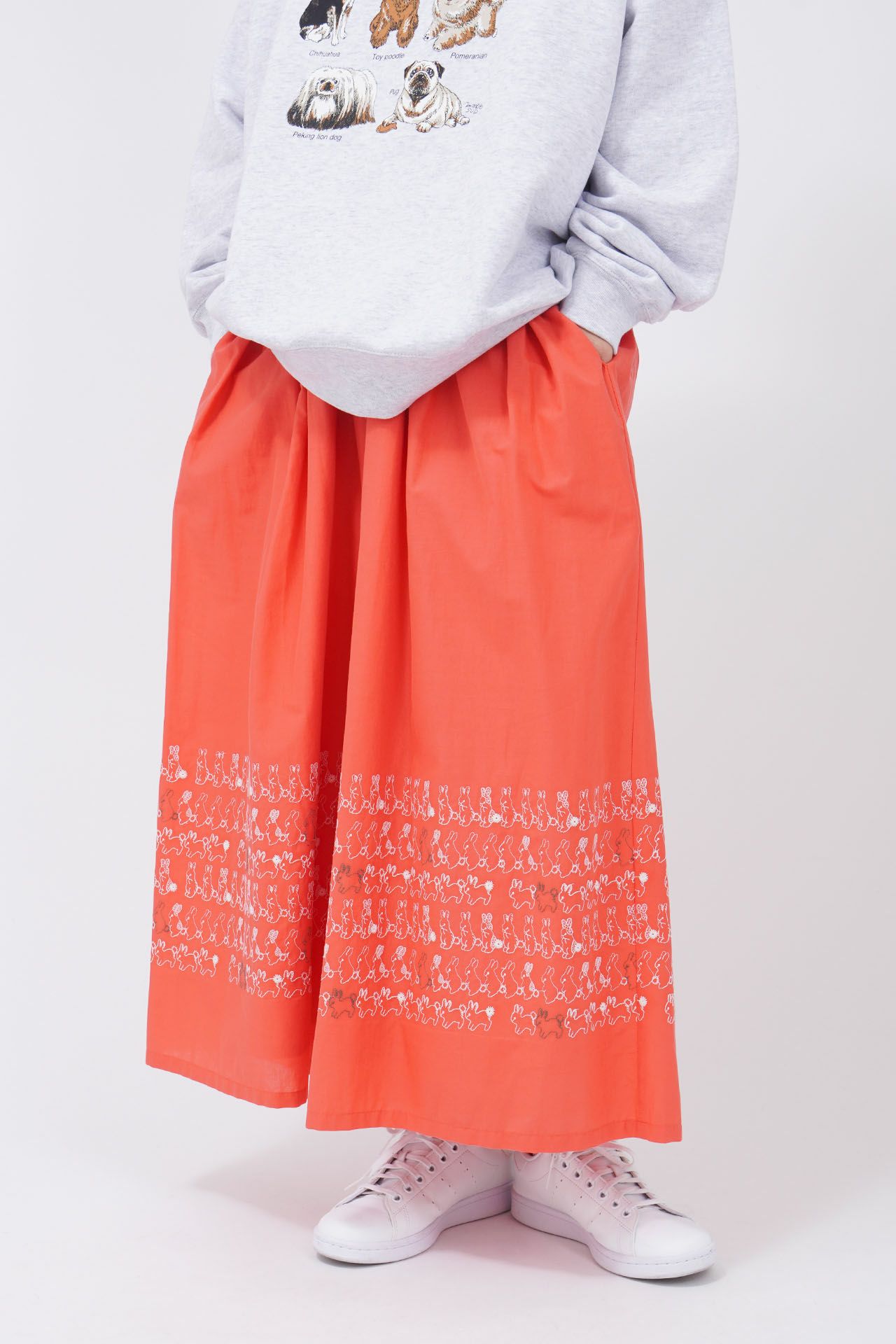 うさぎLOTS ハカマパンツ | marble SUD(マーブルシュッド)公式通販