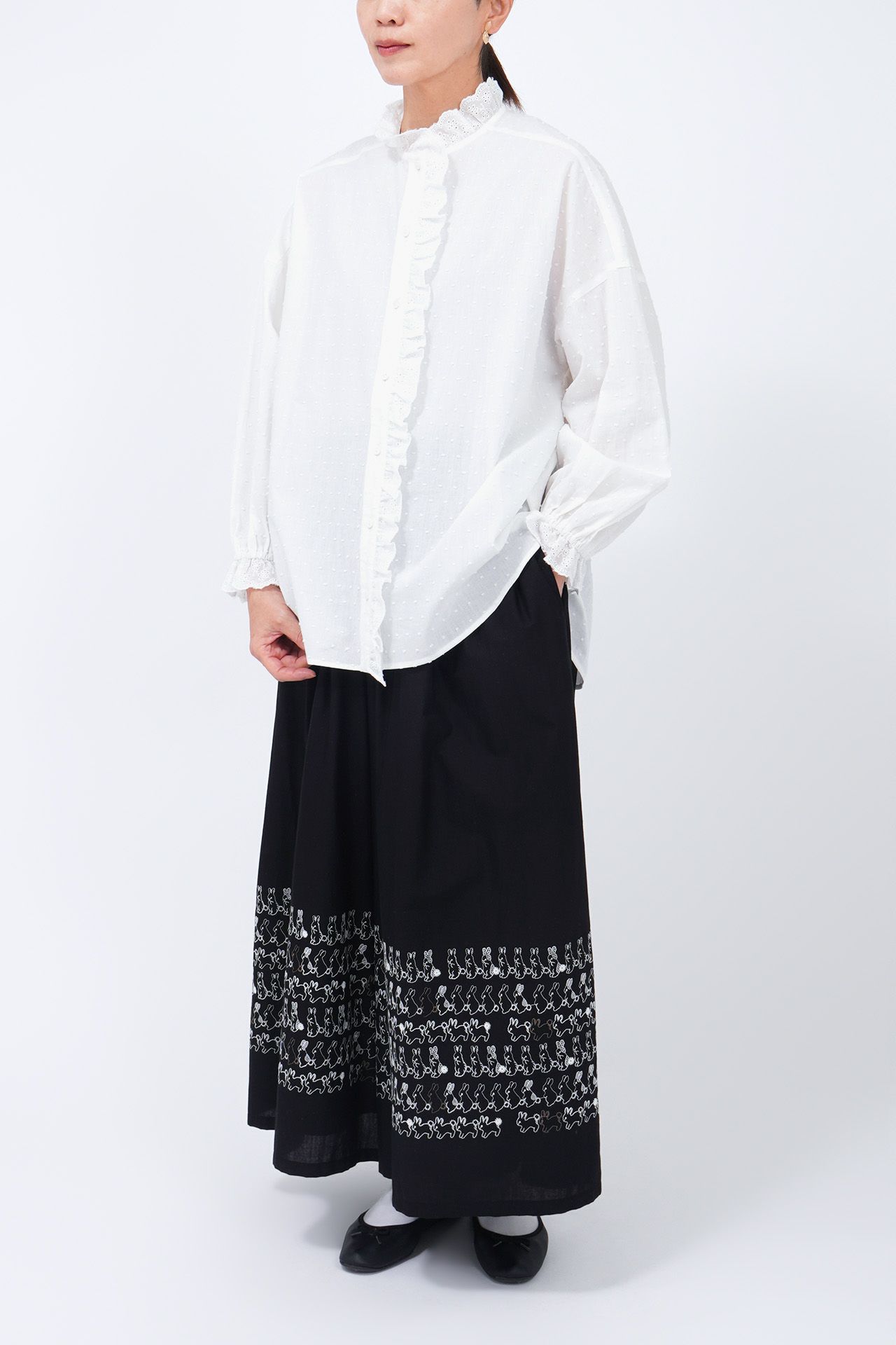 marble SUD/マーブルシュッド【carrotyard ハカマPT】ウサギ うさぎLOTS ハカマパンツ | marble SUD(マーブルシュッド)公式通販