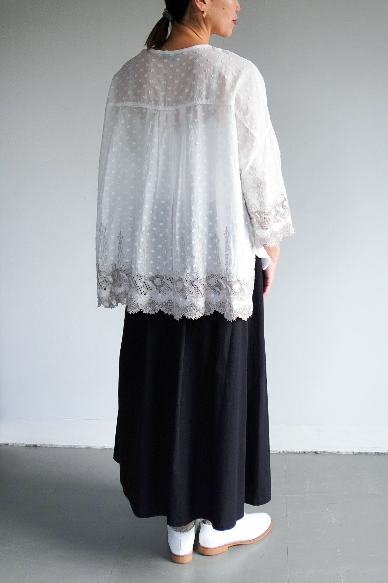 WHITE/model:161cm