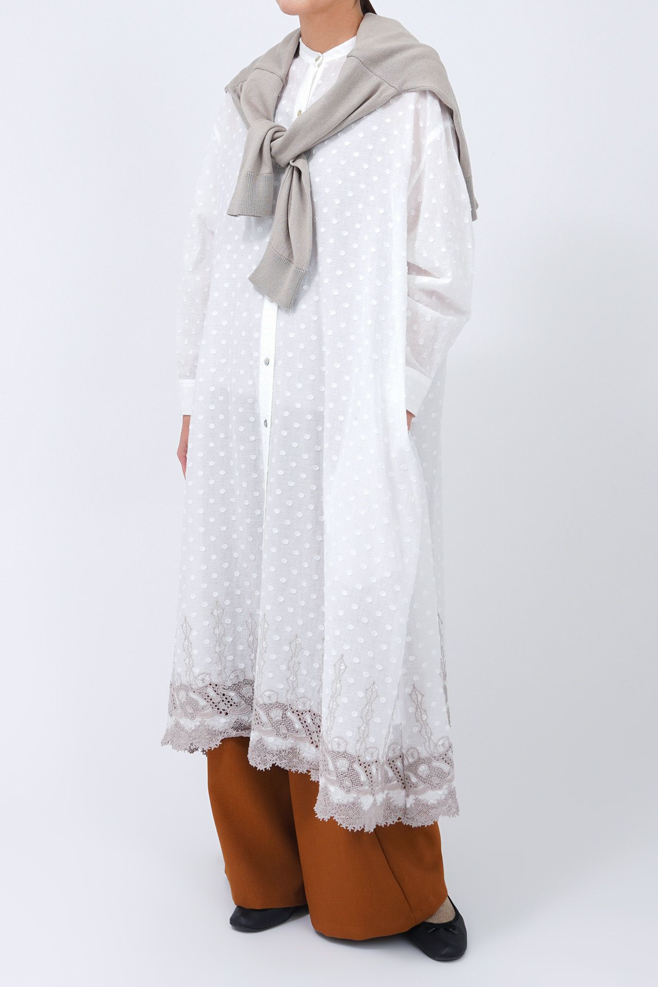 WHITE/model:161cm