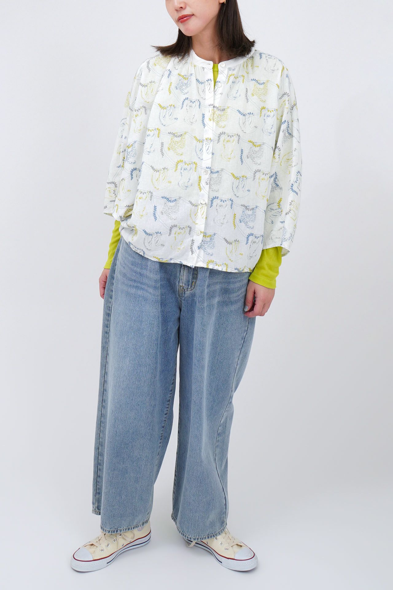 WHITE/model:168cm